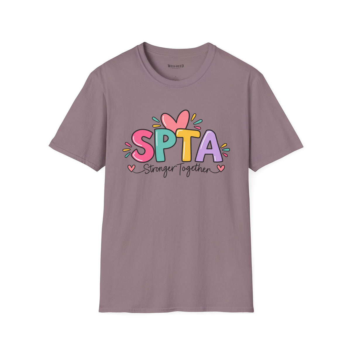 SPTA Stronger Together Graphic Tee | School Support Staff Shirt
