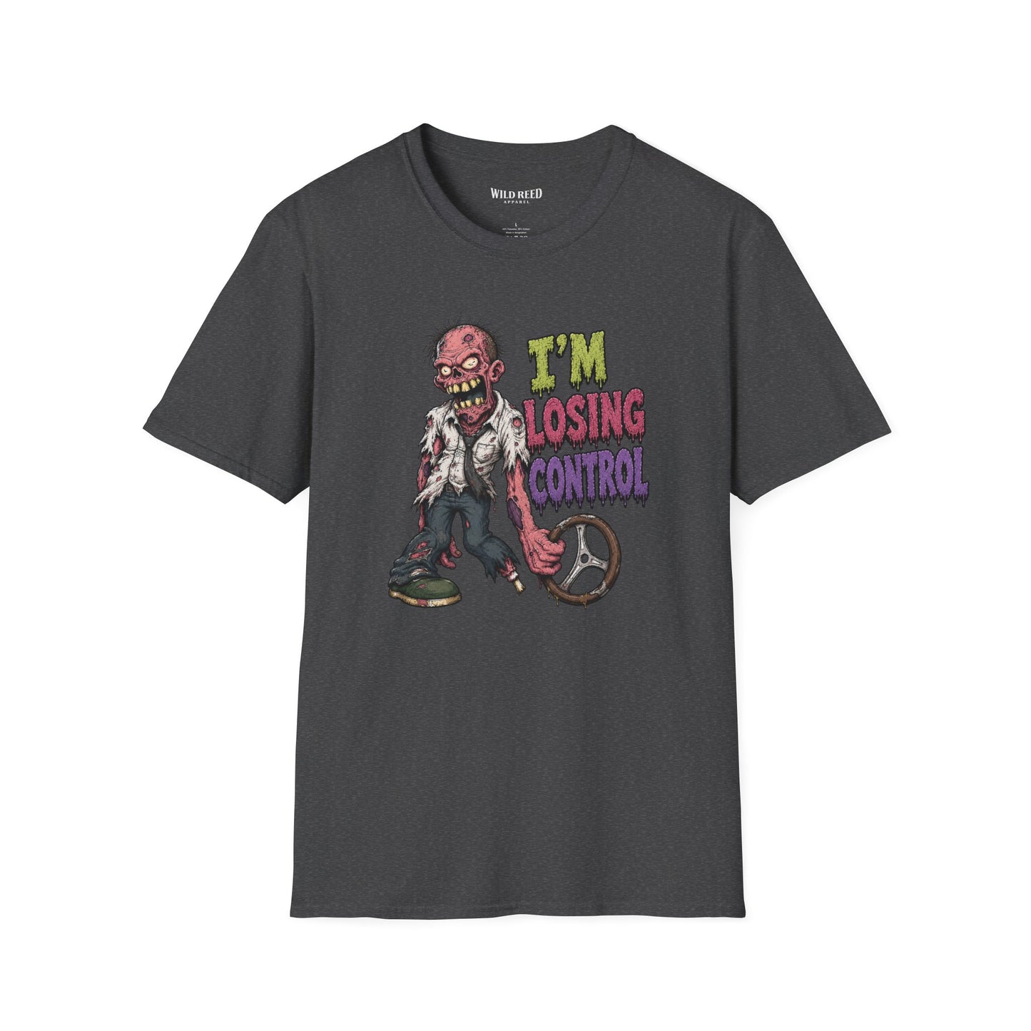 I’m Losing Control Funny Zombie Graphic Tee