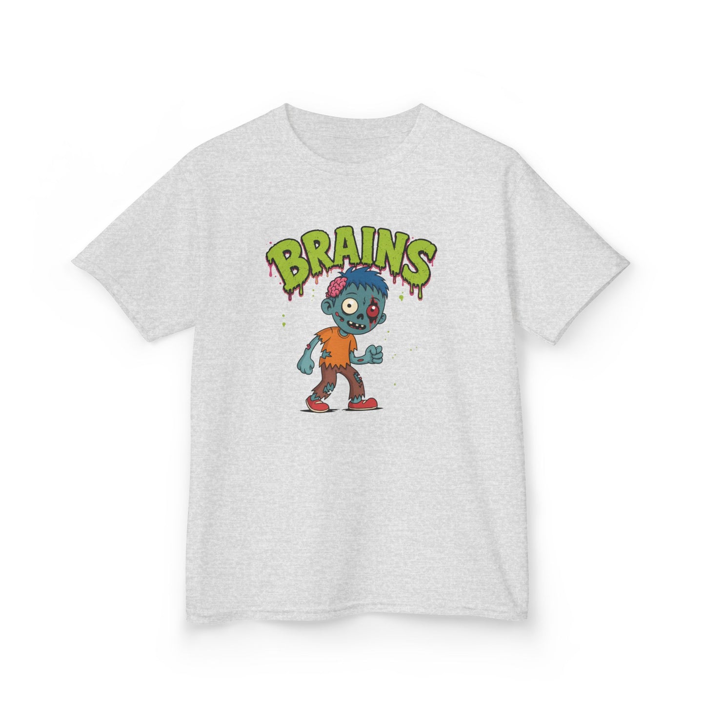 Brains Zombie Kids Halloween T-Shirt