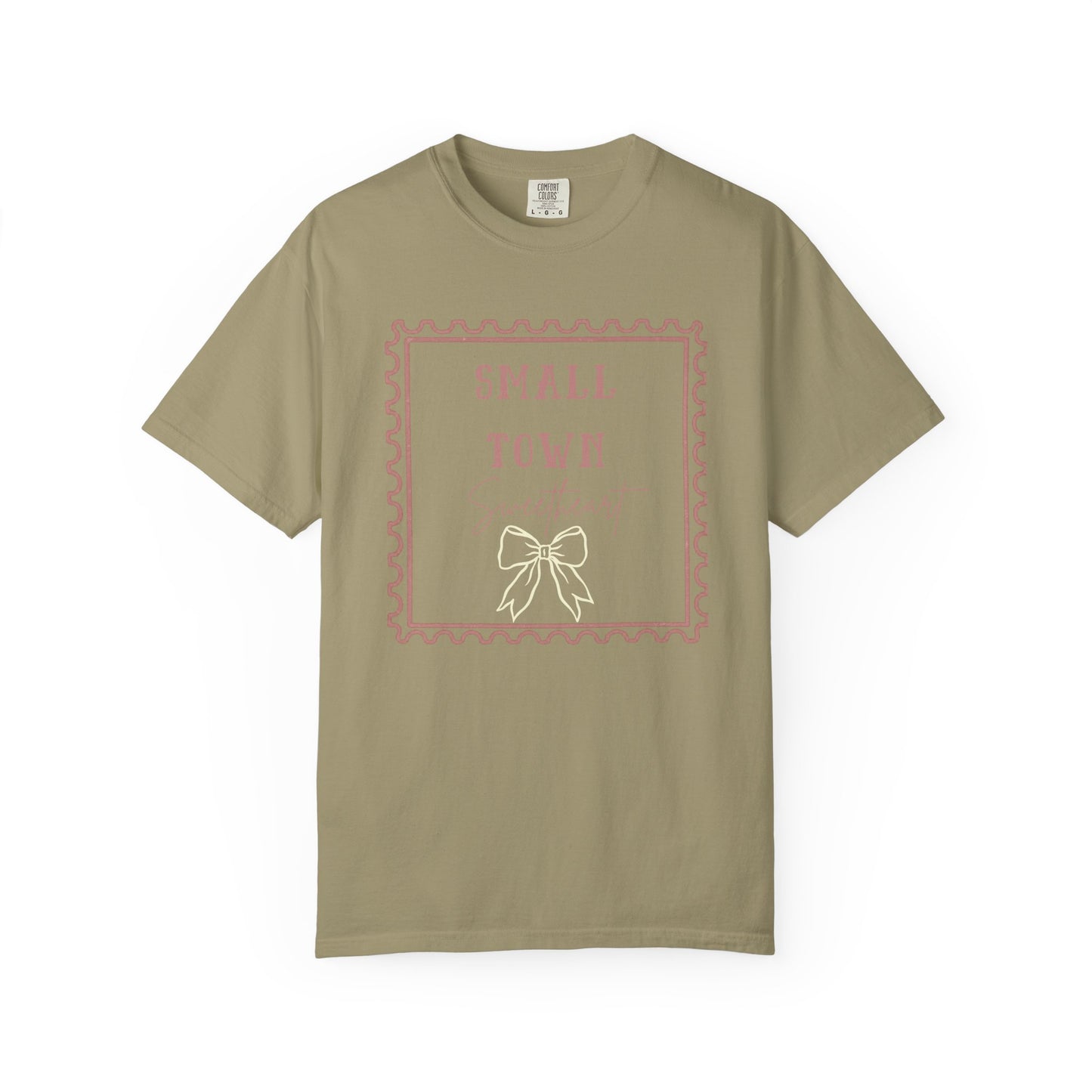 Small Town Sweetheart Shirt | Western Bow Graphic Tee | Country Girl Shirt | Cute Southern Tee | Comfort Colors Shirt | Wild Reed Apparel