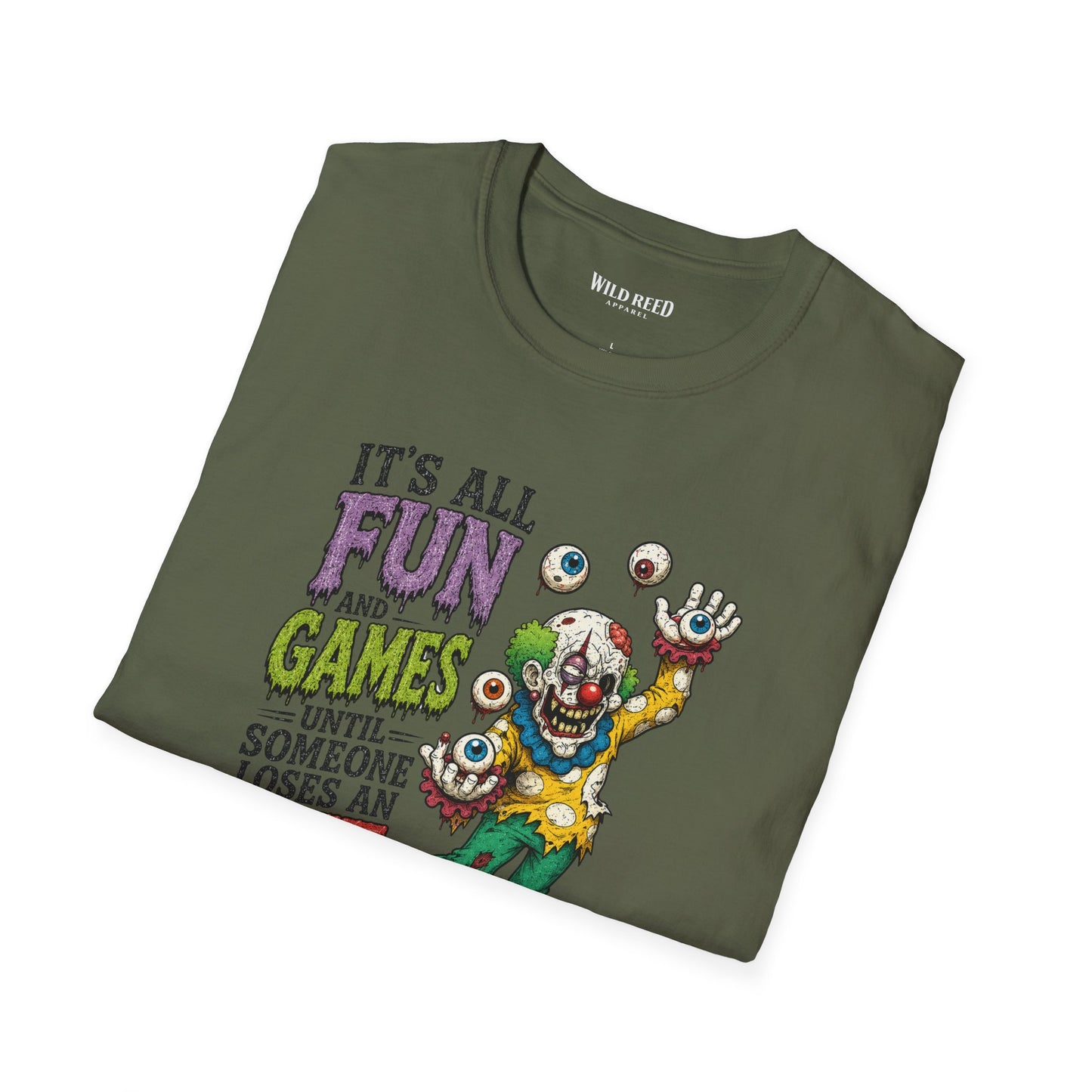 It’s All Fun and Games Until Someone Loses an Eye Zombie Graphic Tee