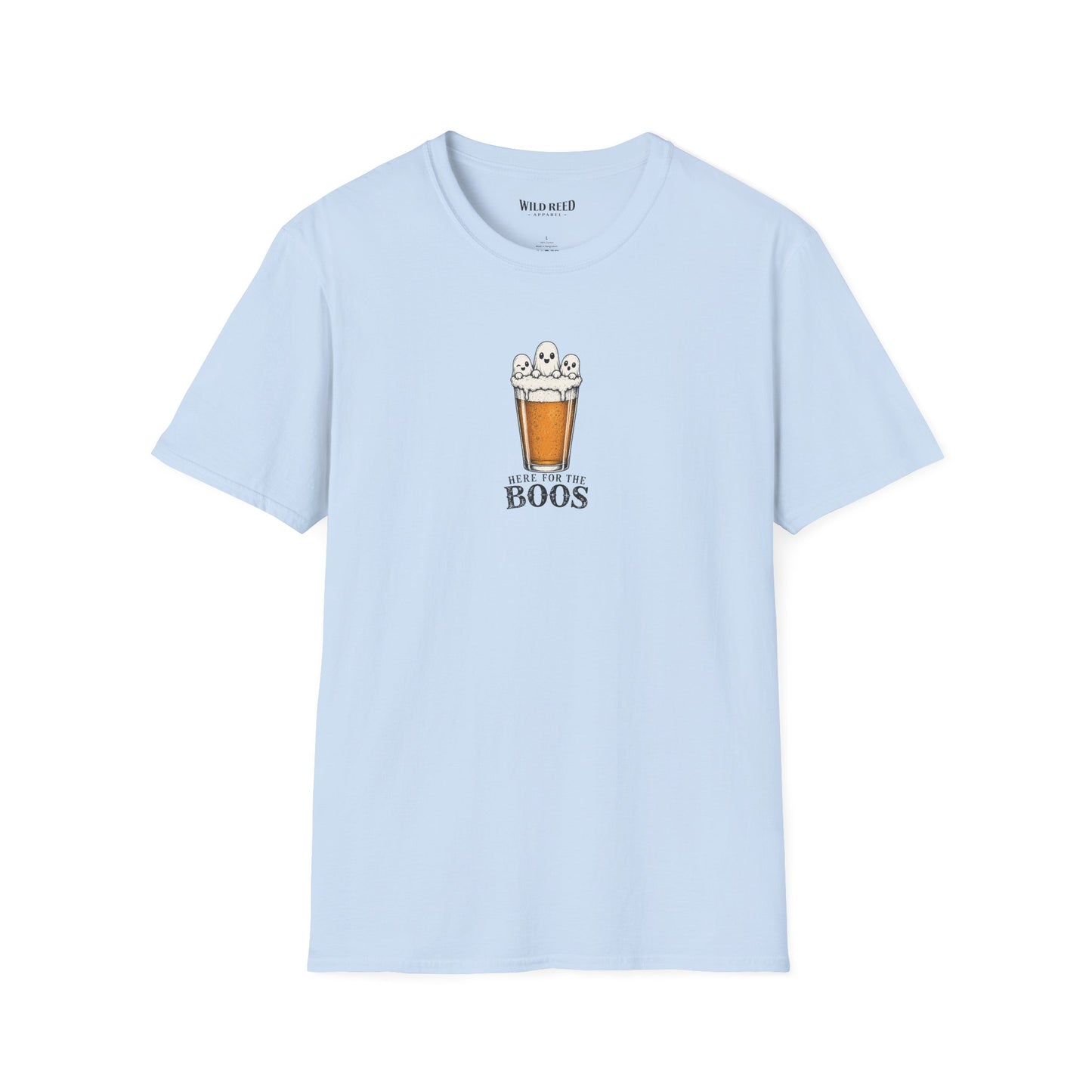 Here for the Boos Ghost Beer Halloween T-Shirt