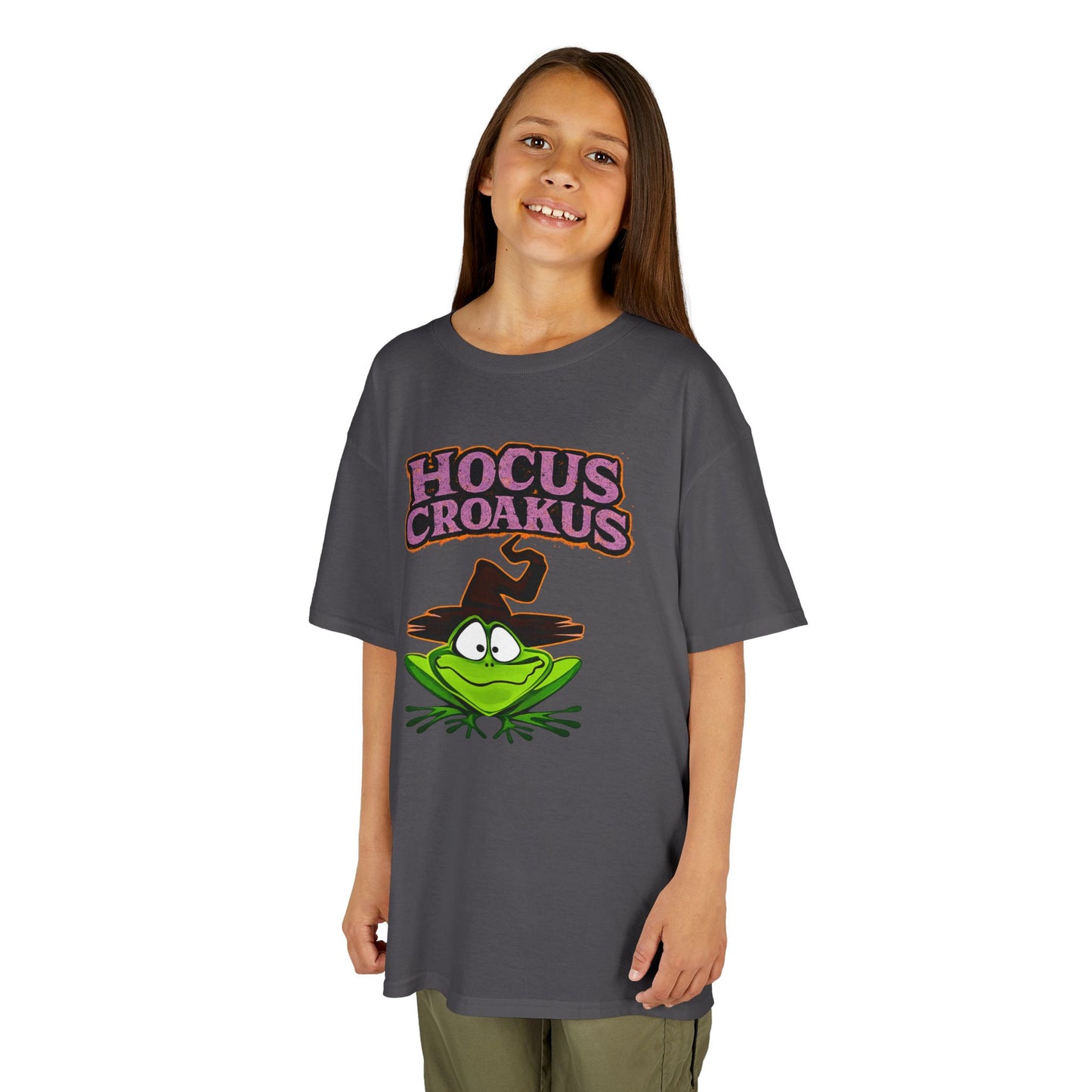 Hocus Croakus Frog Kids Halloween T-Shirt