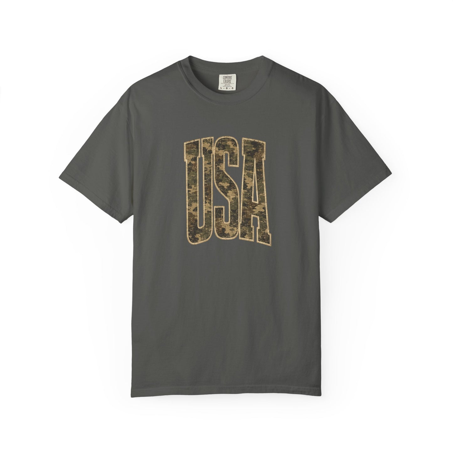 Vintage USA Camo Graphic Tee