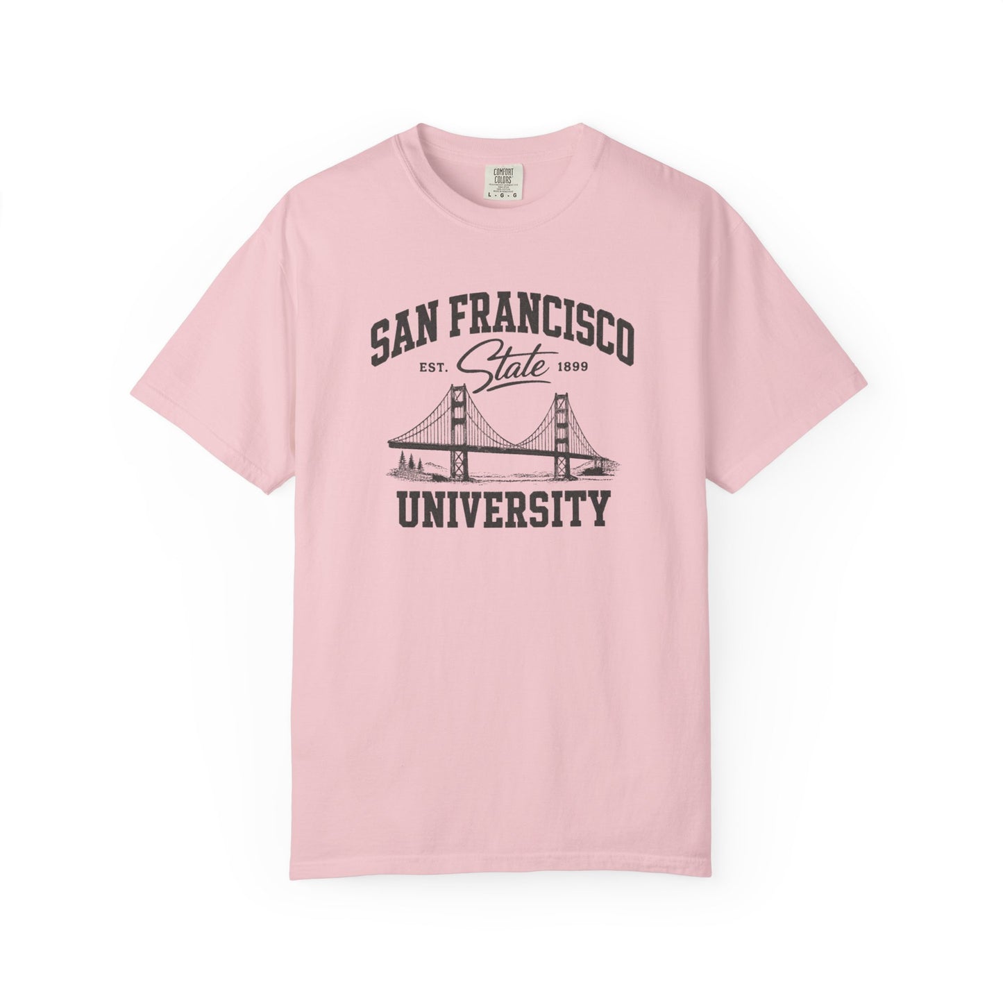 San Francisco State University Vintage Bridge Tee | Collegiate Graphic Shirt