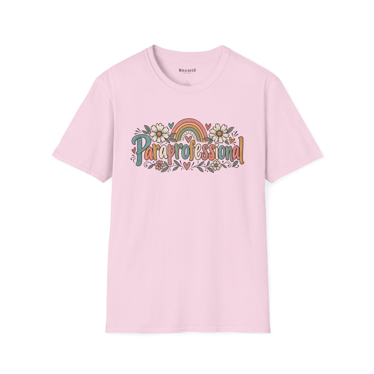 Paraprofessional Boho Graphic Tee | Paraeducator School Staff Shirt