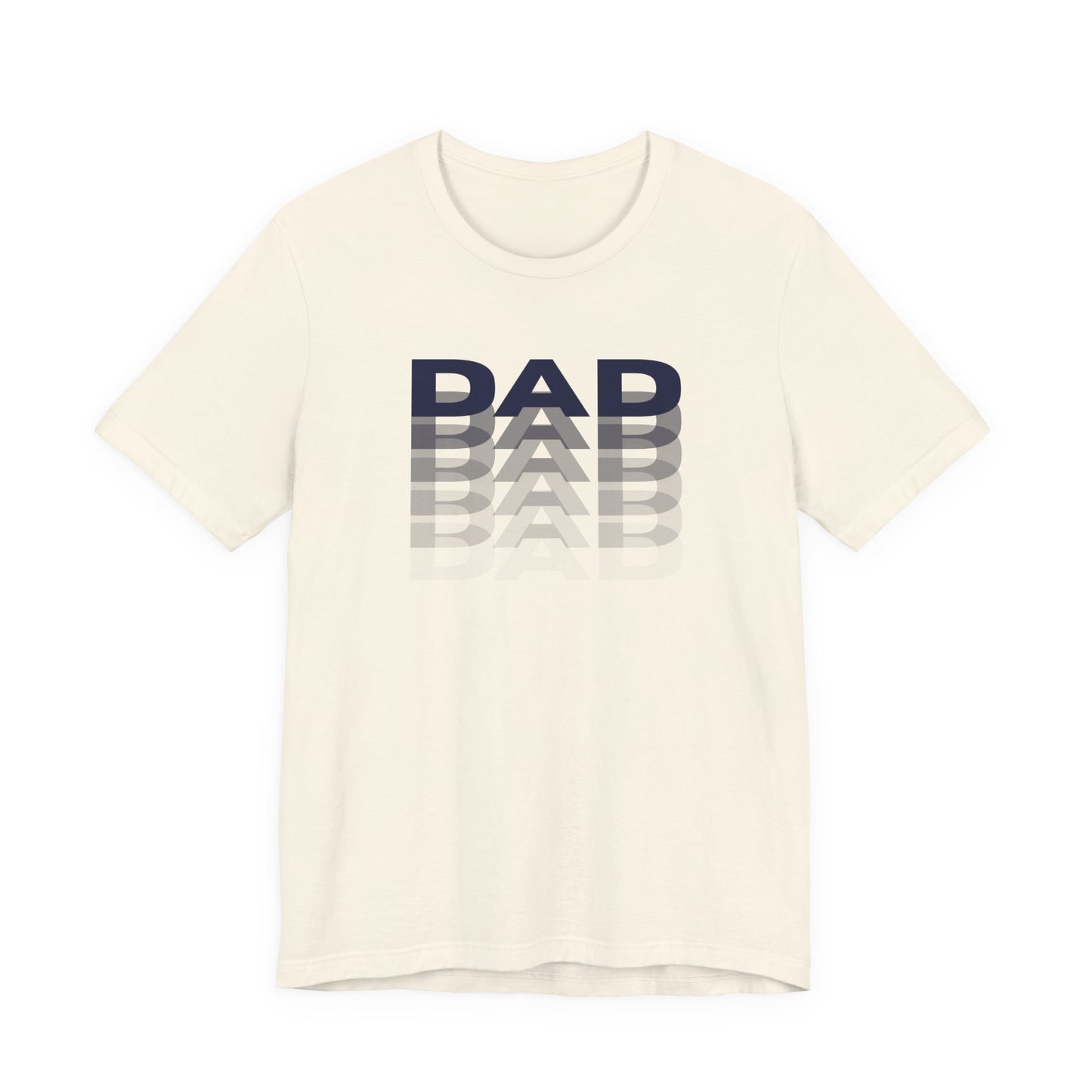 Retro Dad Gradient Graphic Tee | Minimalist Father Shirt | Wild Reed Apparel