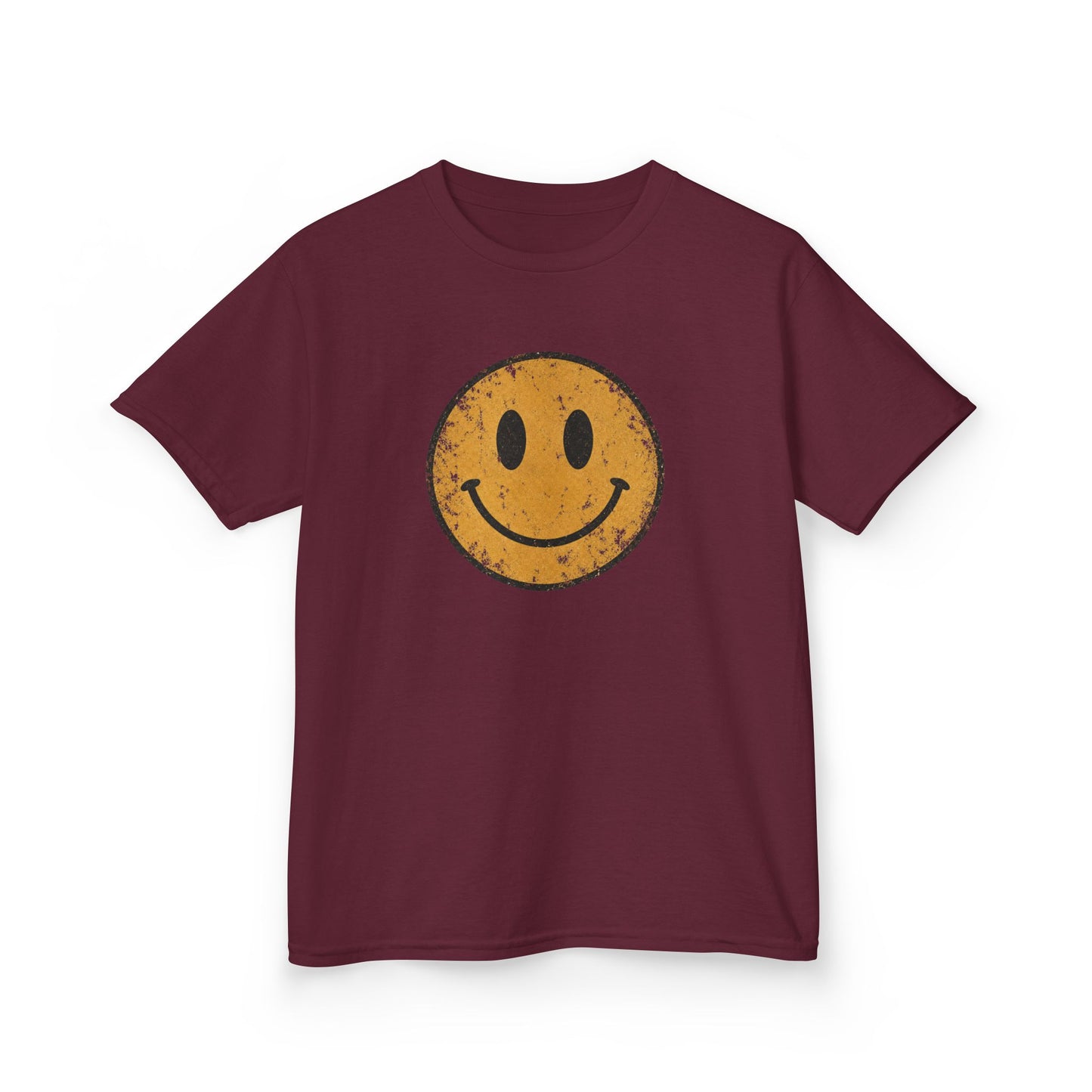 Vintage Smiley Face Kids T-Shirt | Retro Happy Face Toddler & Youth Graphic Tee