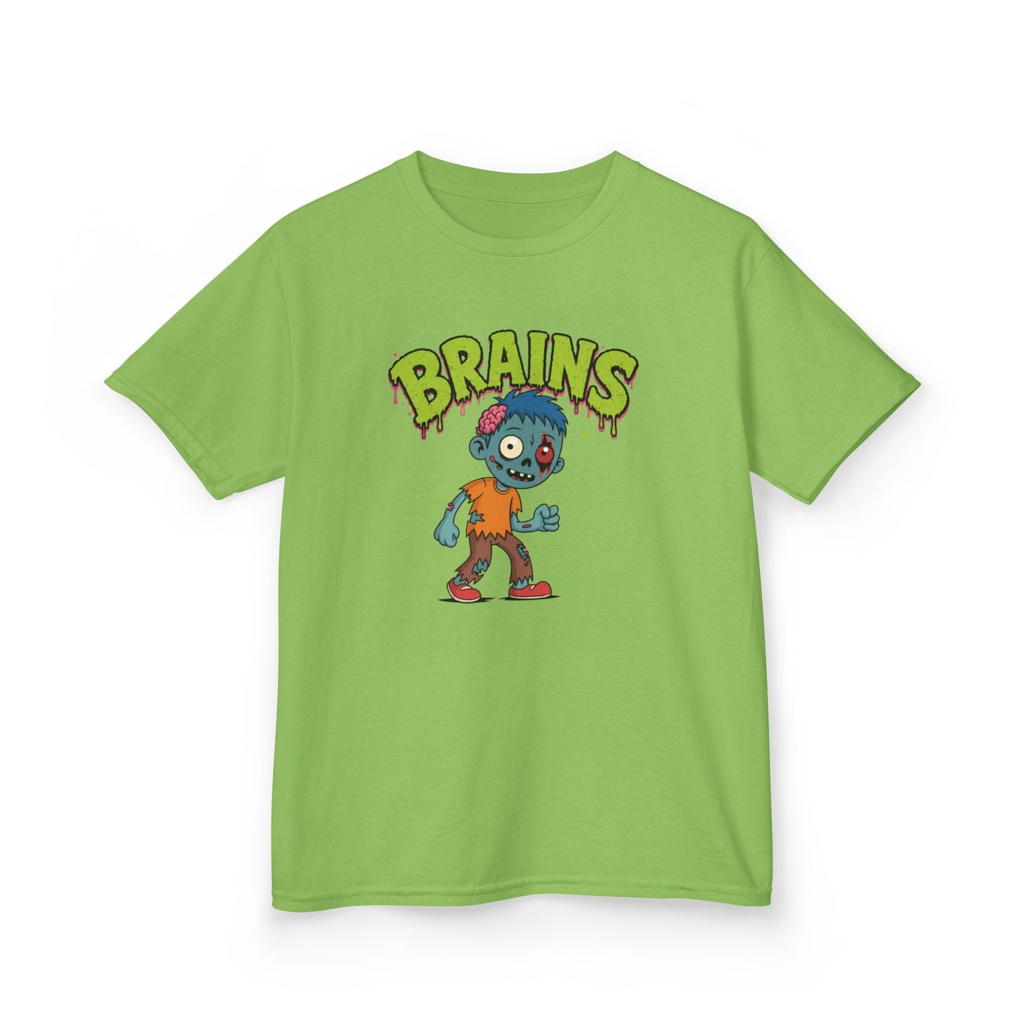 Brains Zombie Kids Halloween T-Shirt
