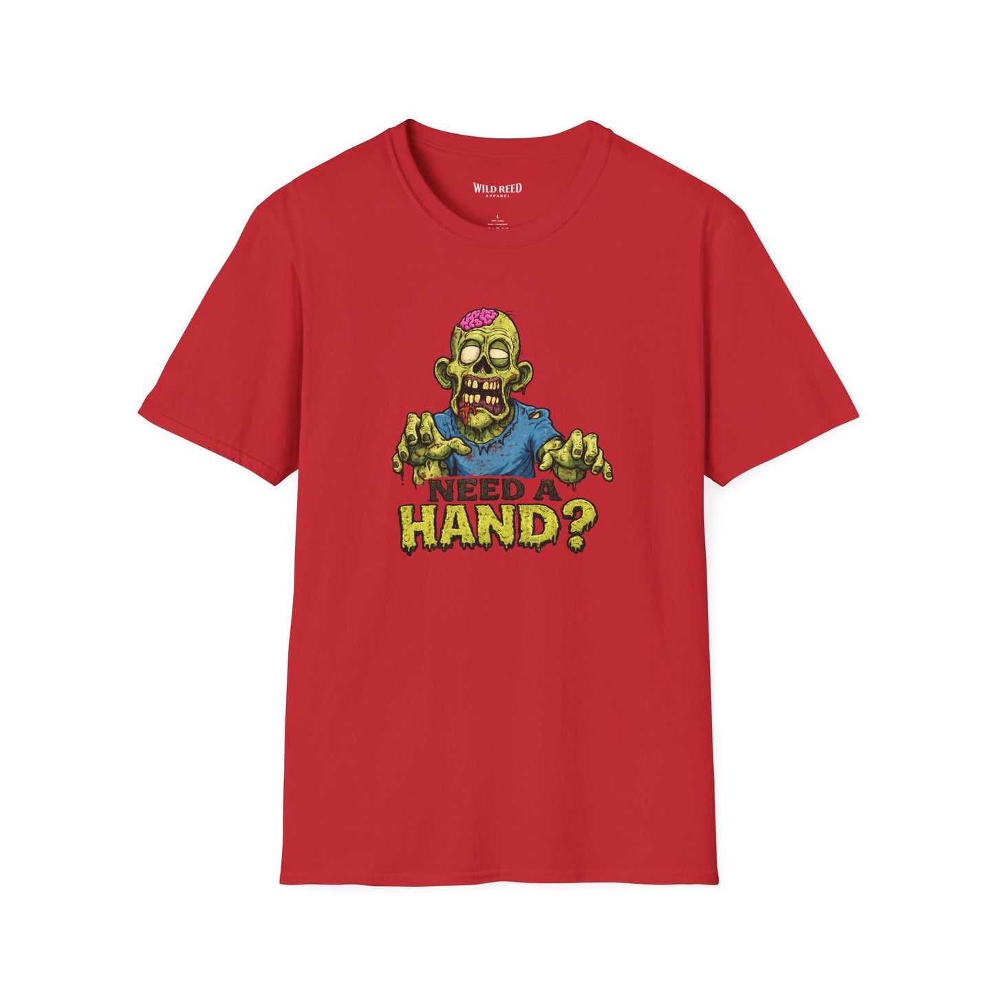 Need a Hand? Funny Zombie Graphic Tee
