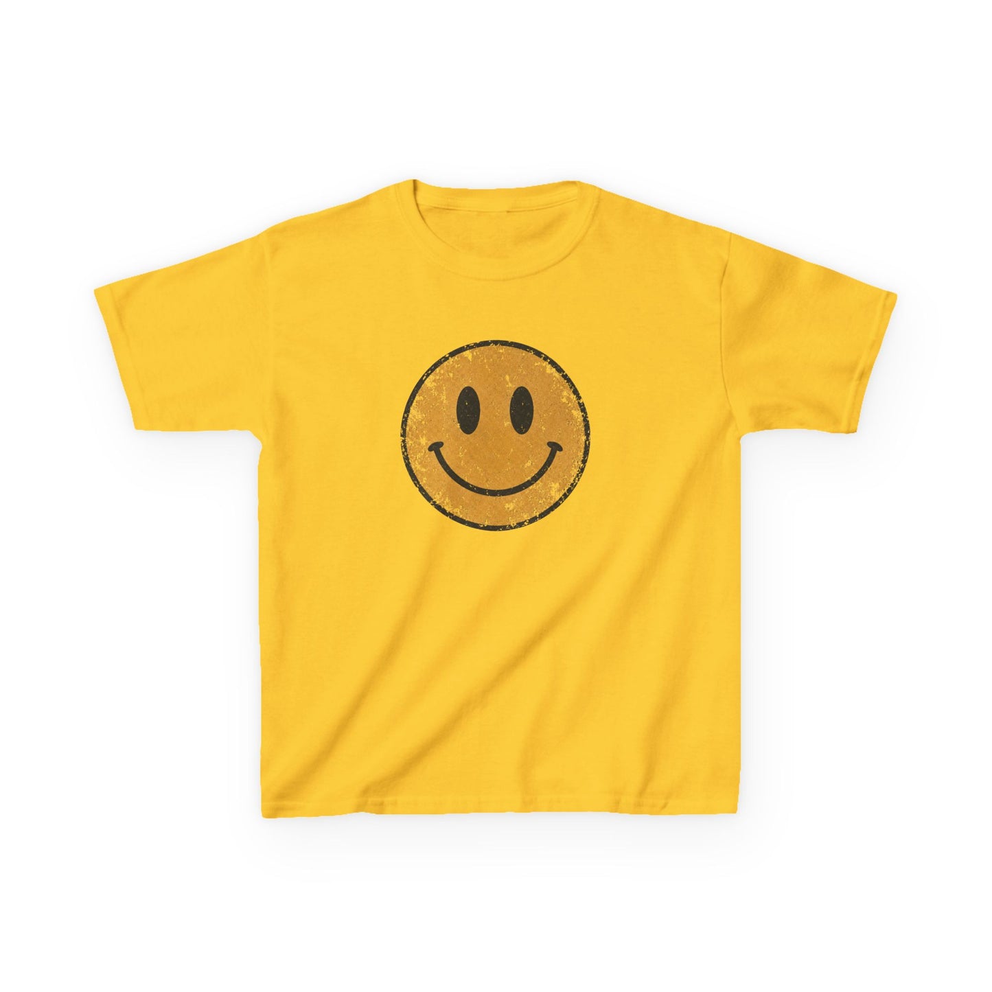 Vintage Smiley Face Kids T-Shirt | Retro Happy Face Toddler & Youth Graphic Tee