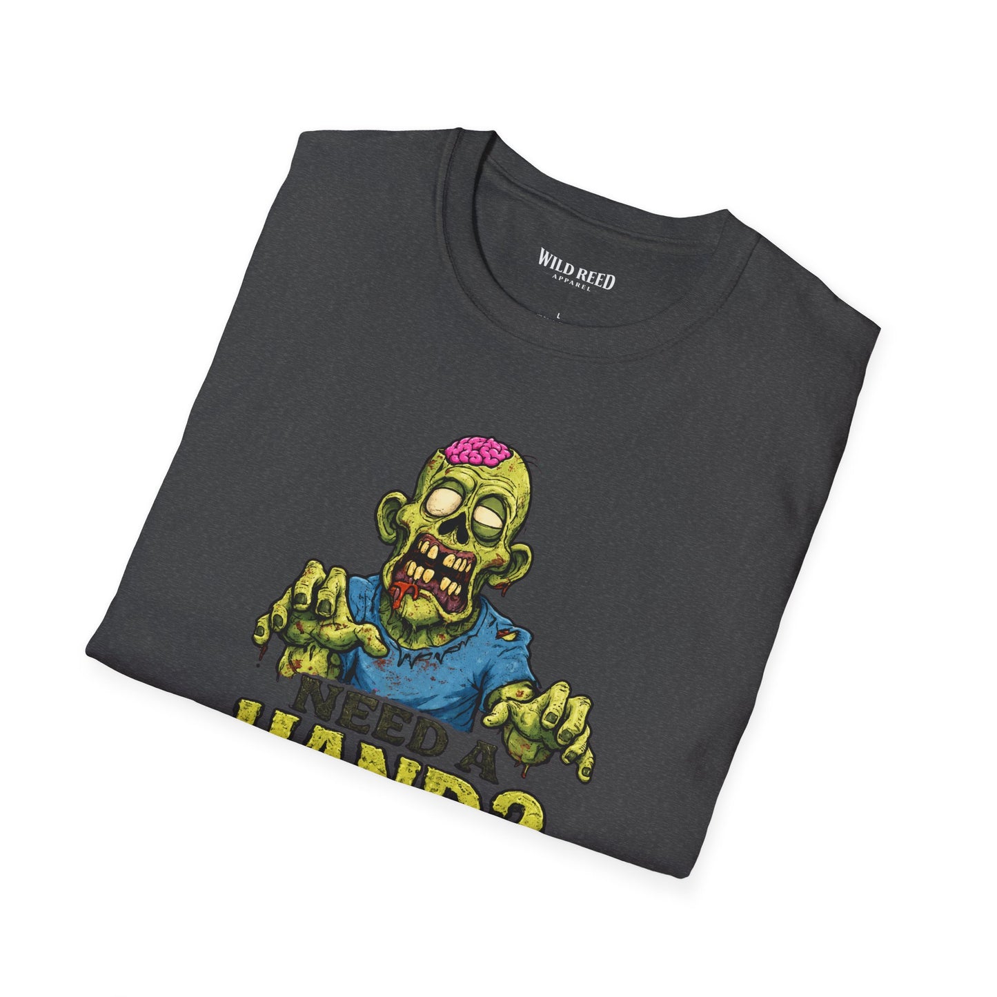 Need a Hand? Funny Zombie Graphic Tee