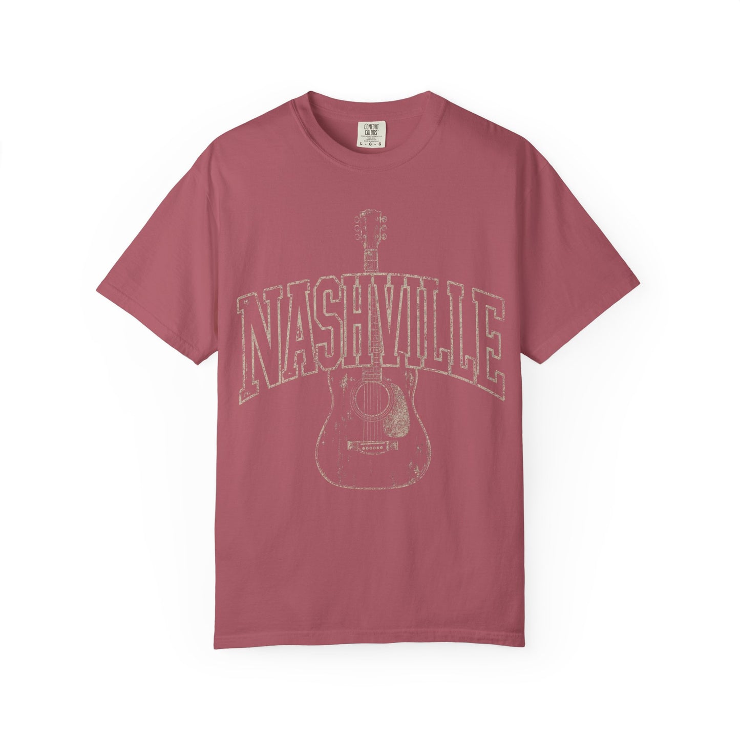 Nashville Vintage Graphic Tee | Country Concert Comfort Colors Shirt