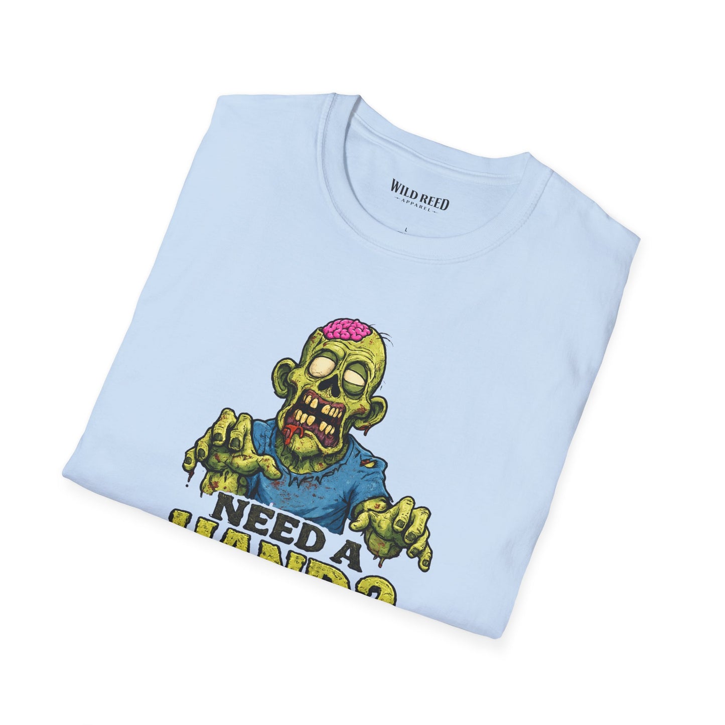 Need a Hand? Funny Zombie Graphic Tee