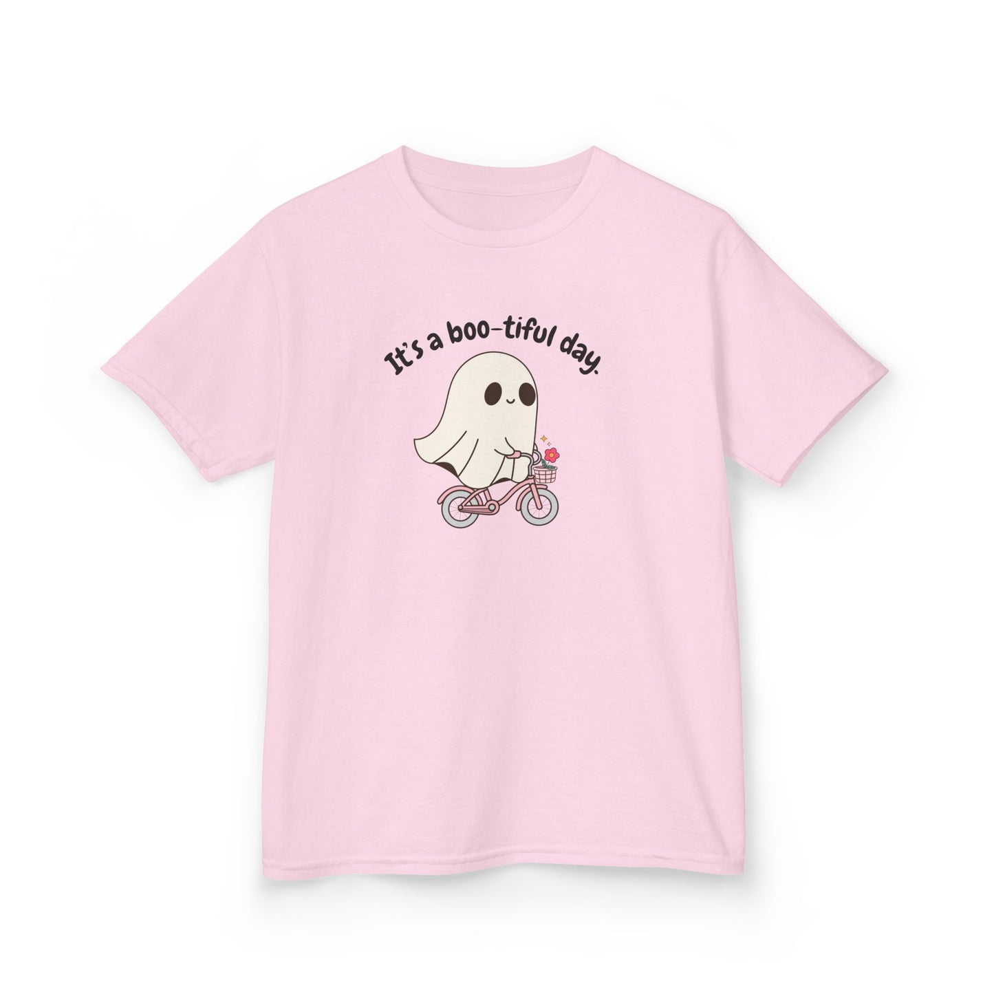 It’s a Boo-tiful Day Ghost Kids Halloween T-Shirt