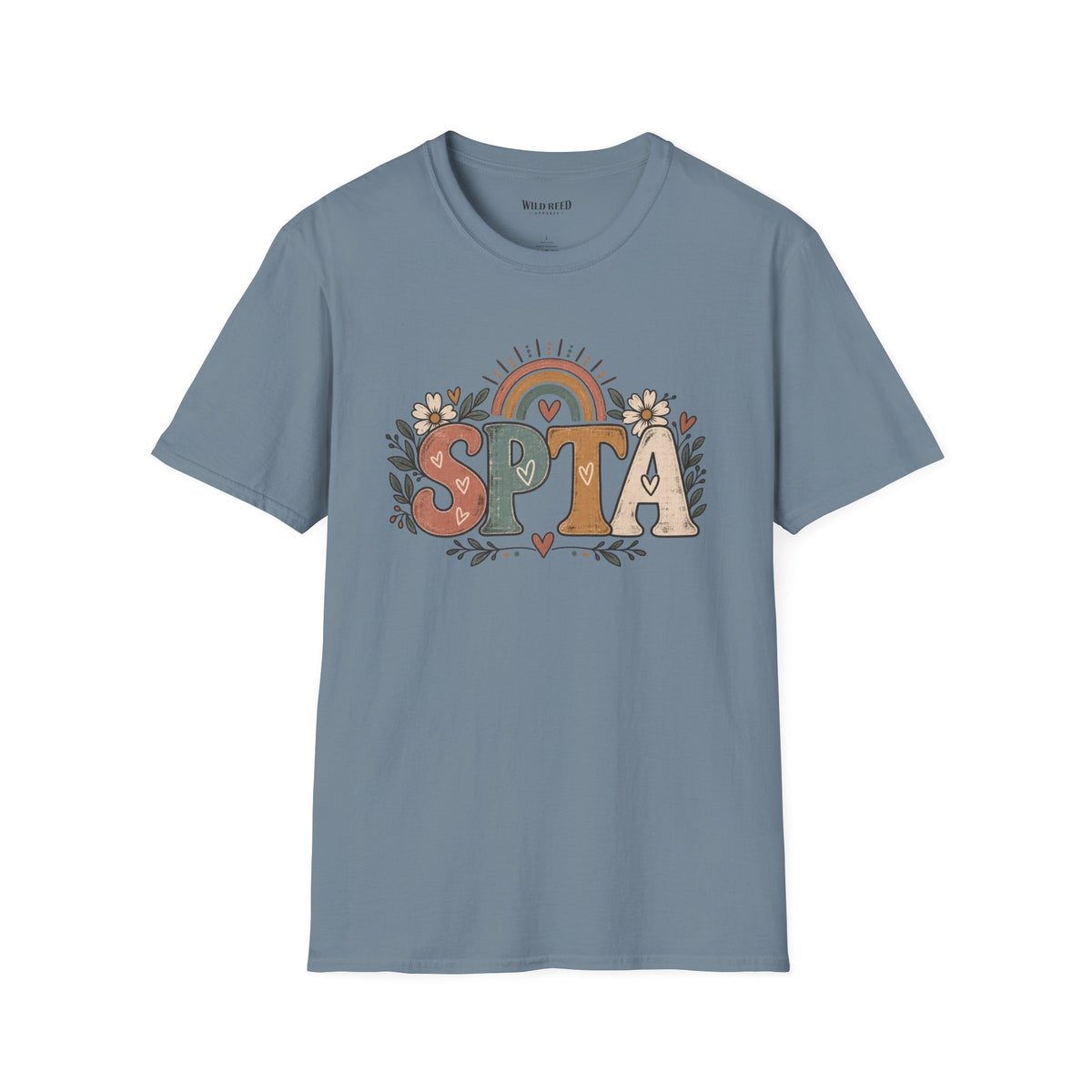SPTA Boho Graphic Tee | School Support Staff Shirt