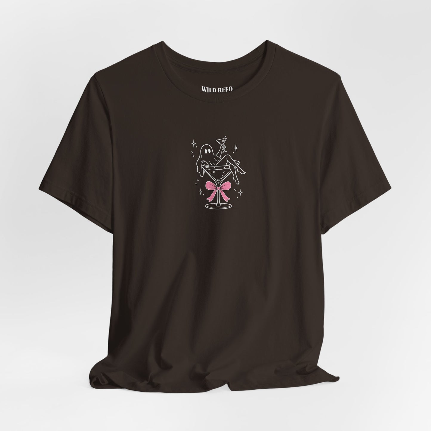 Martini Ghost T-Shirt – Cute Halloween Cocktail Graphic Tee