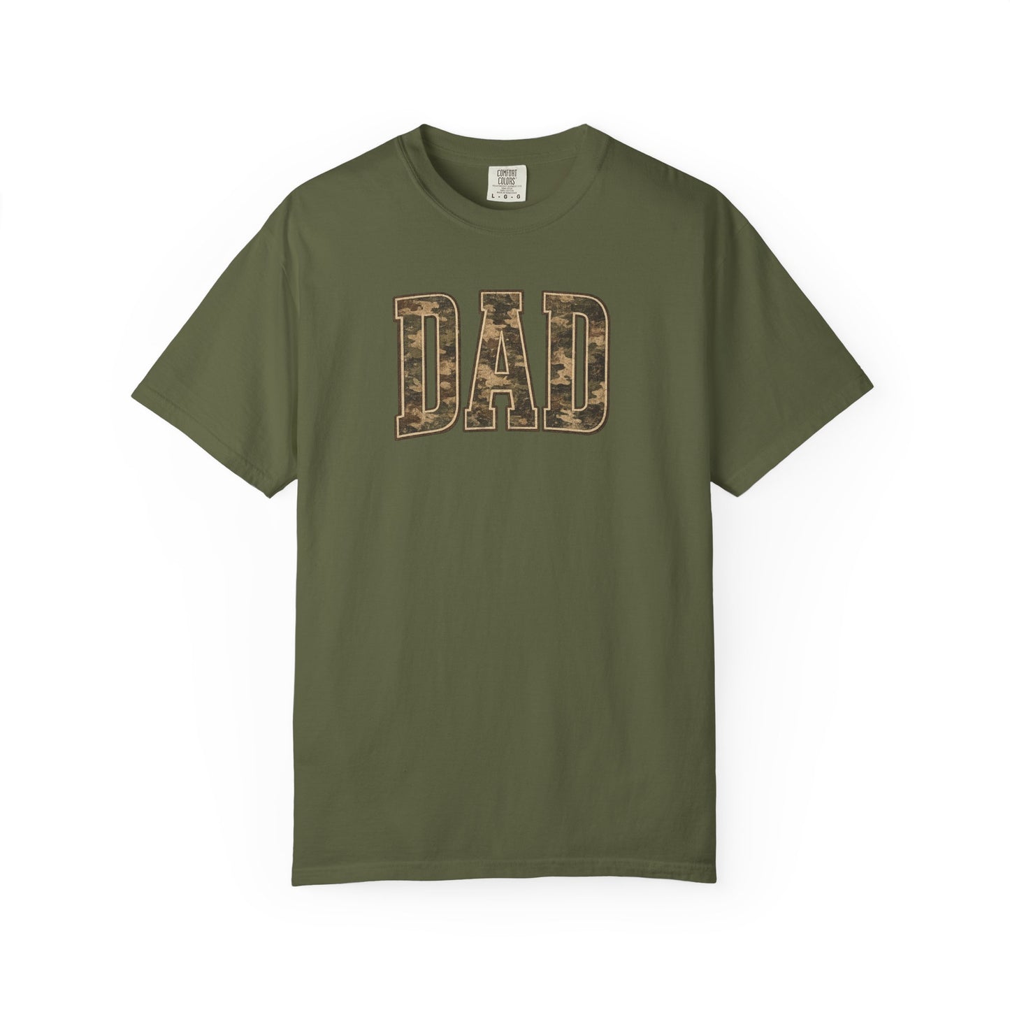 Vintage Camo DAD Graphic Tee