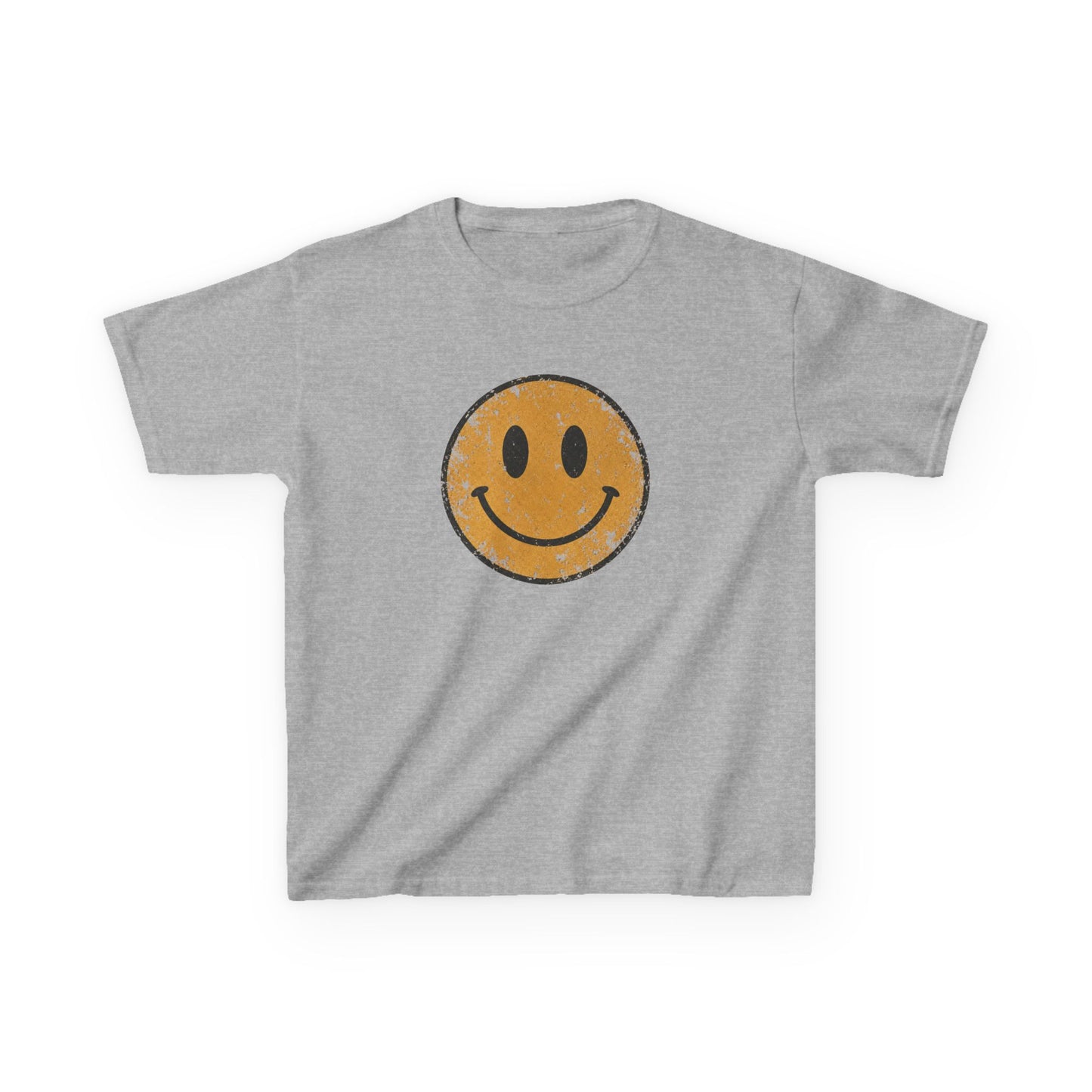 Vintage Smiley Face Kids T-Shirt | Retro Happy Face Toddler & Youth Graphic Tee