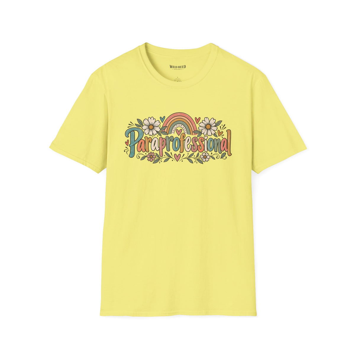 Paraprofessional Boho Graphic Tee | Paraeducator School Staff Shirt