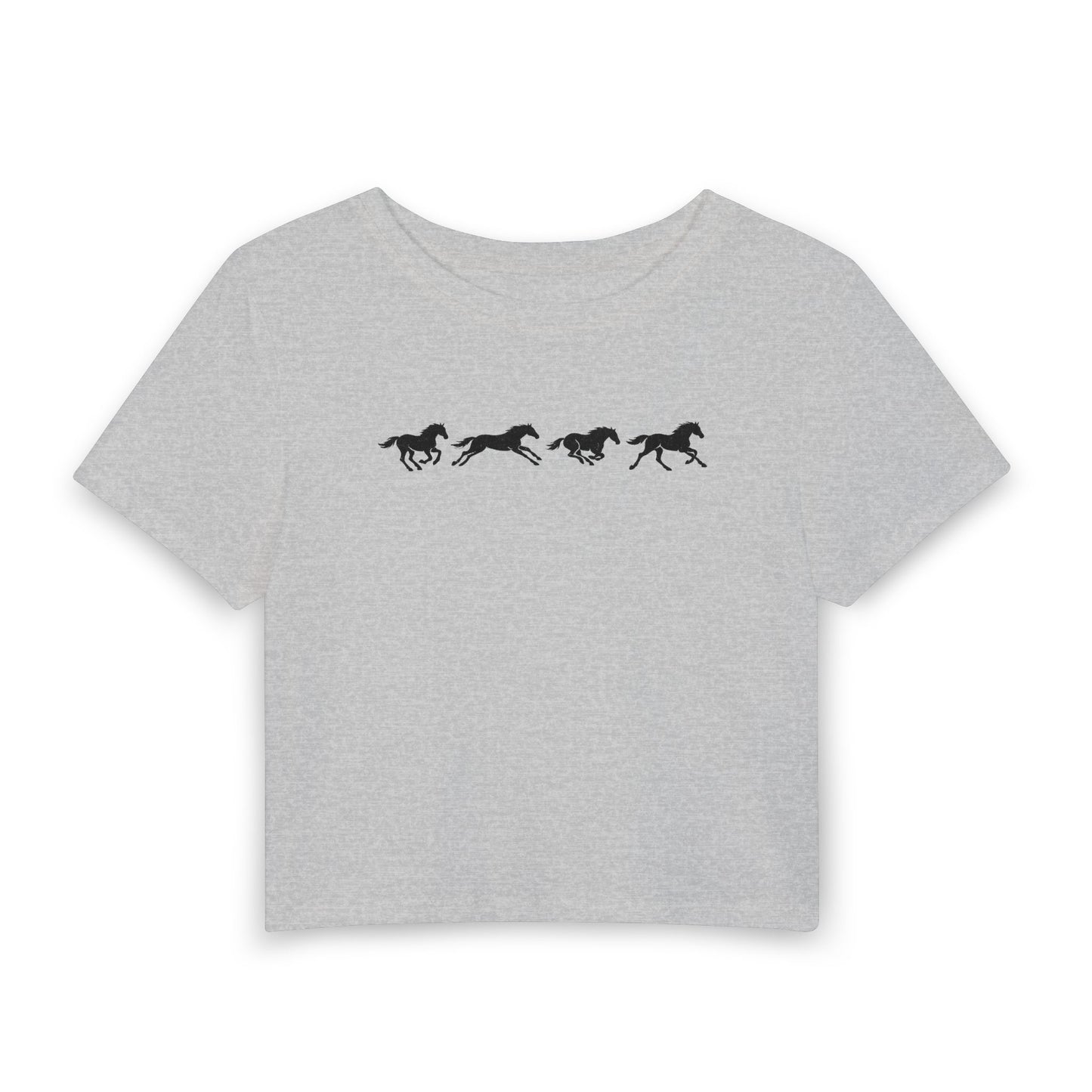 Wild Reed Running Horse Baby Tee | Western Horse Shirt | Cowgirl Baby Tee | Western Graphic Tee | Rodeo Horse Shirt