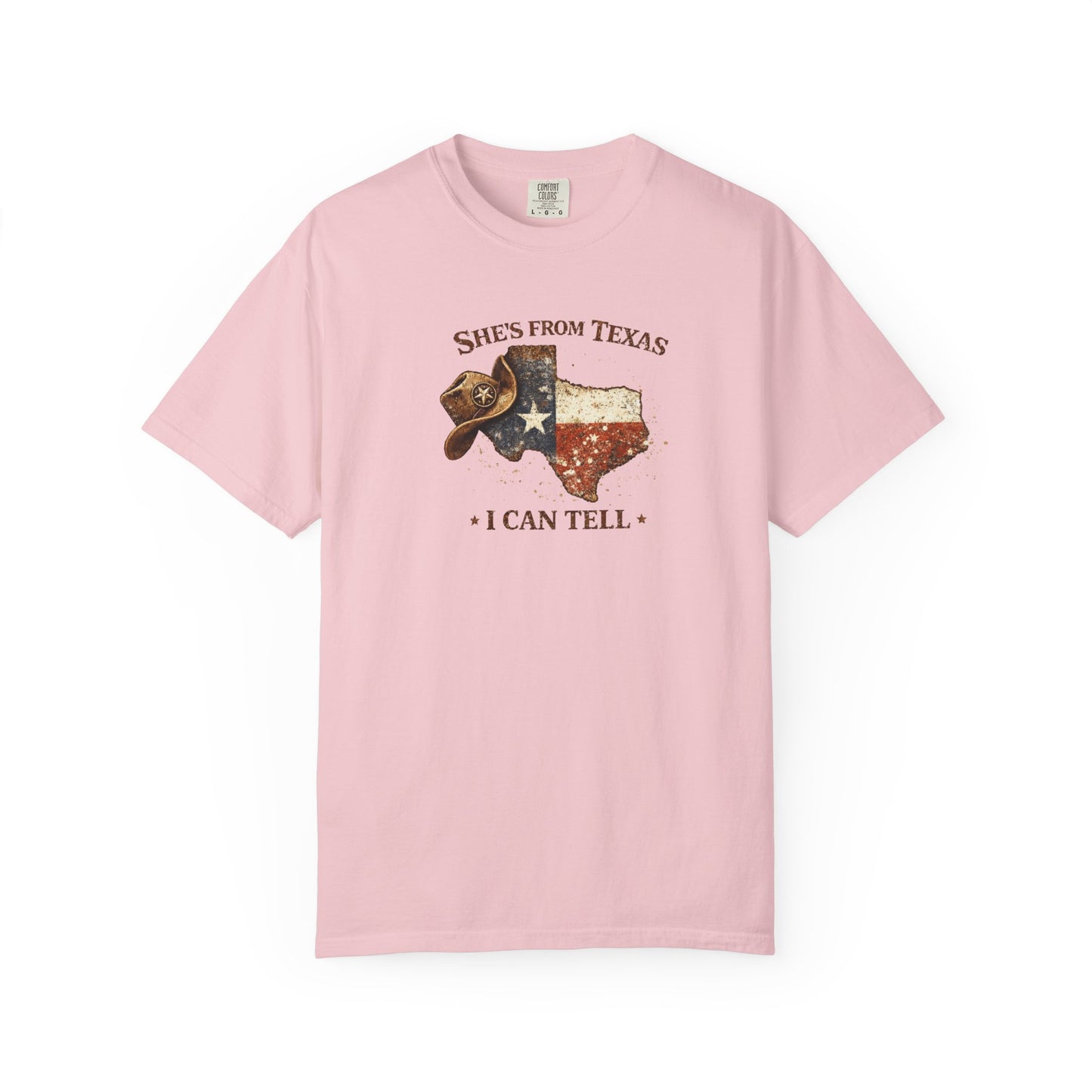 She’s From Texas I Can Tell Shirt | Vintage Texas Graphic Tee