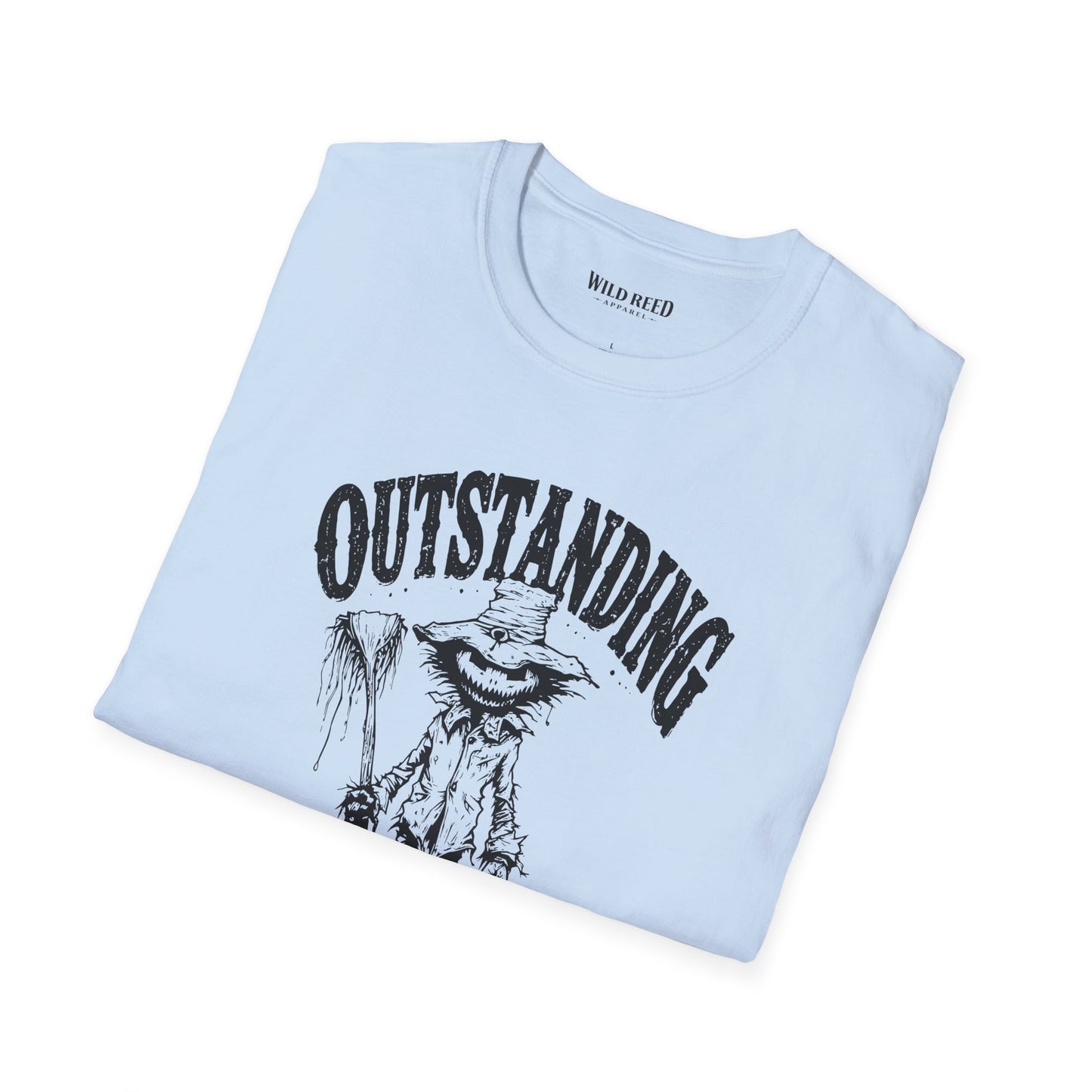Outstanding in My Field Scarecrow Halloween T-Shirt