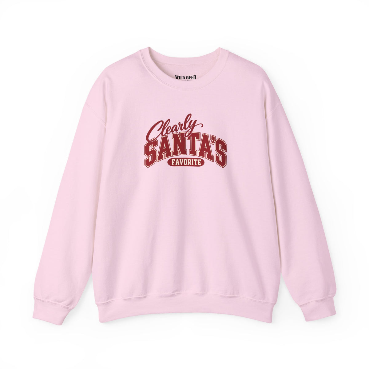 Clearly Santa’s Favorite Sweatshirt | Funny Christmas Crewneck