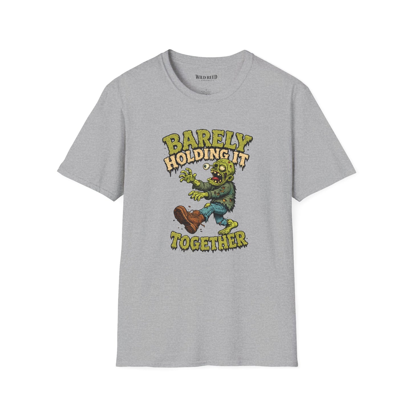Barely Holding It Together Zombie Graphic Tee