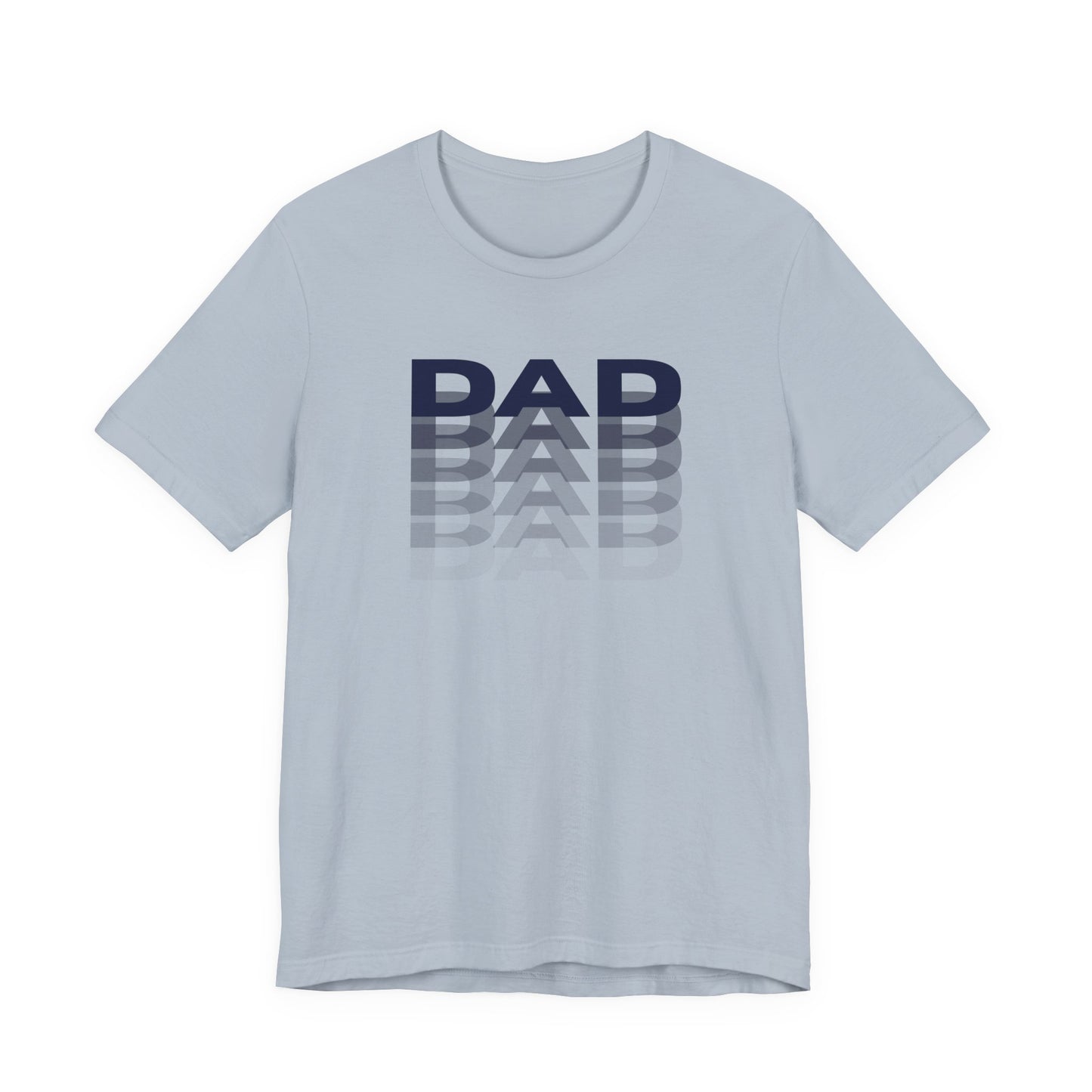 Retro Dad Gradient Graphic Tee | Minimalist Father Shirt | Wild Reed Apparel