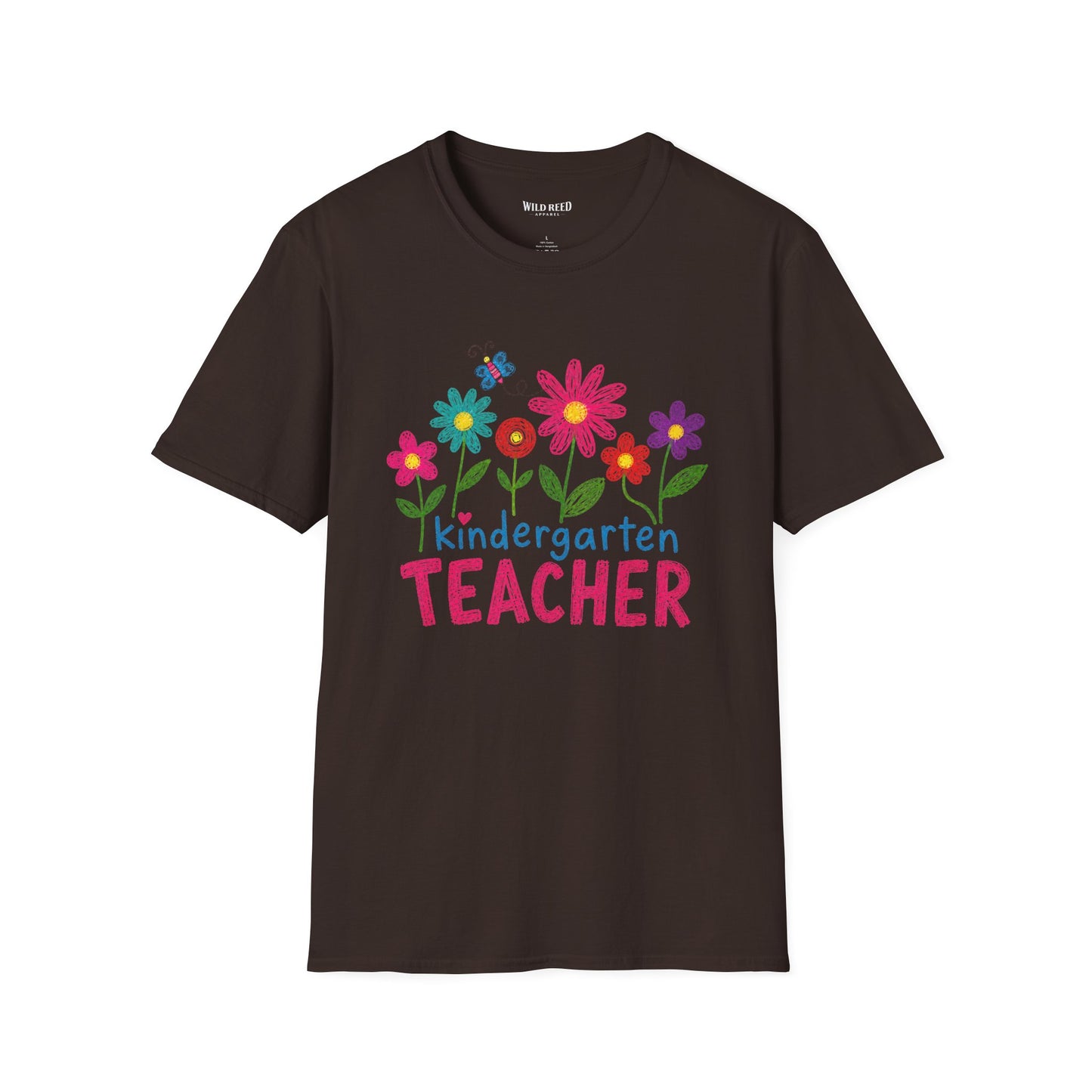 Kindergarten Teacher Shirt | Back to School Teacher Tee | Retro Grade Level Graphic T-Shirt