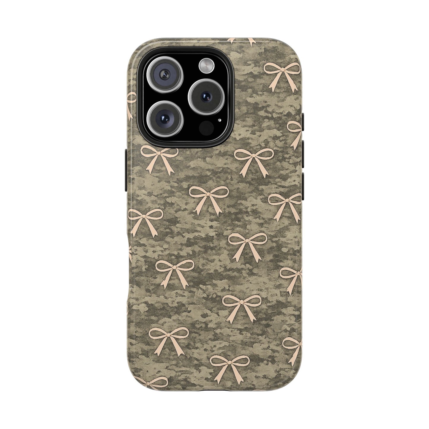 Camo Pink Bow Phone Case – Cute Western Aesthetic
