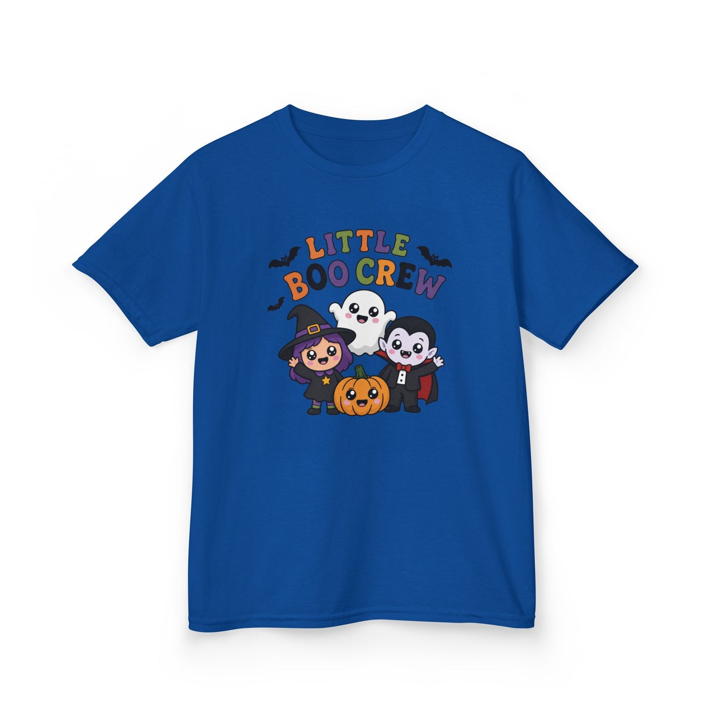 Little Boo Crew Kids T-Shirt | Cute Halloween Friends Youth Graphic Tee for Boys & Girls