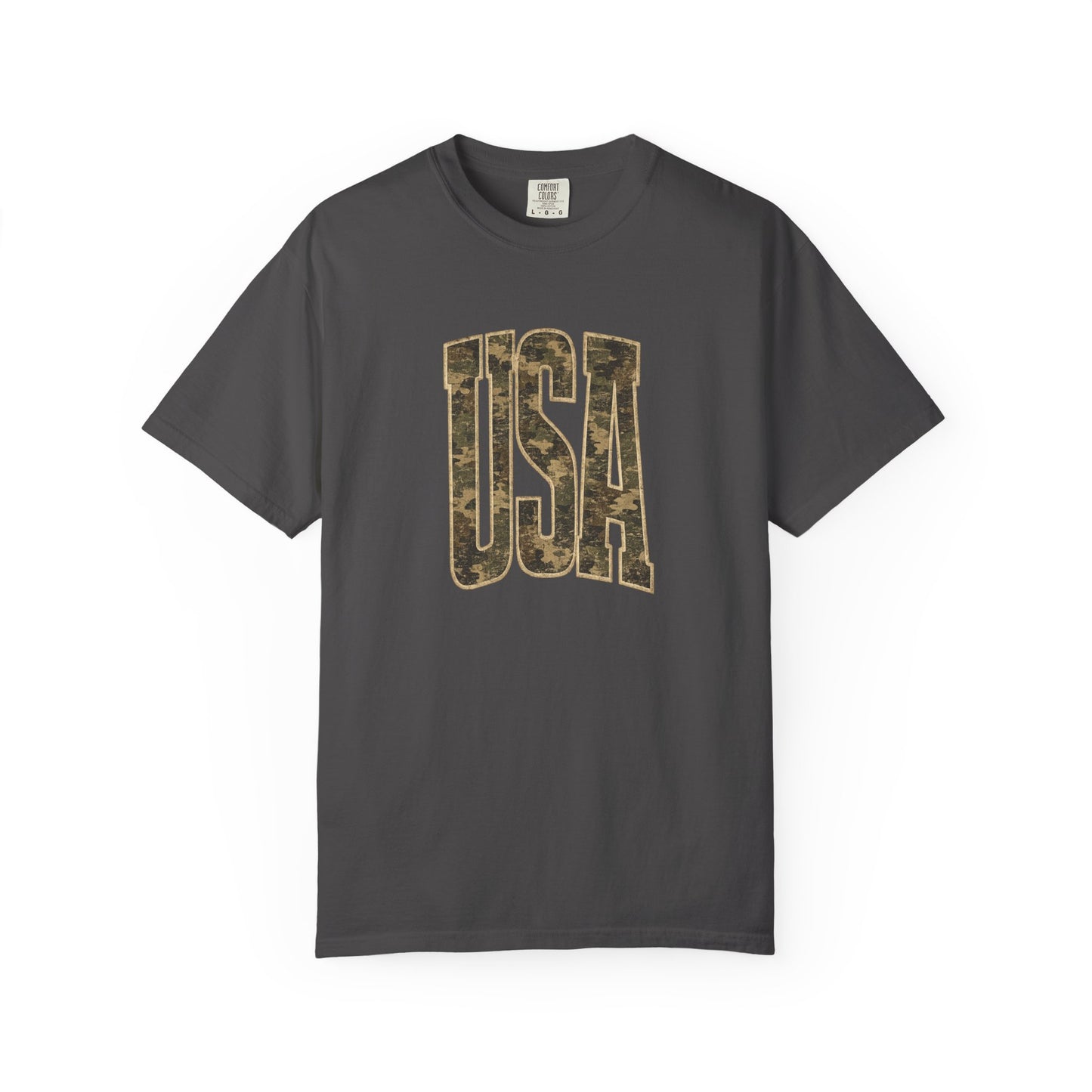Vintage USA Camo Graphic Tee