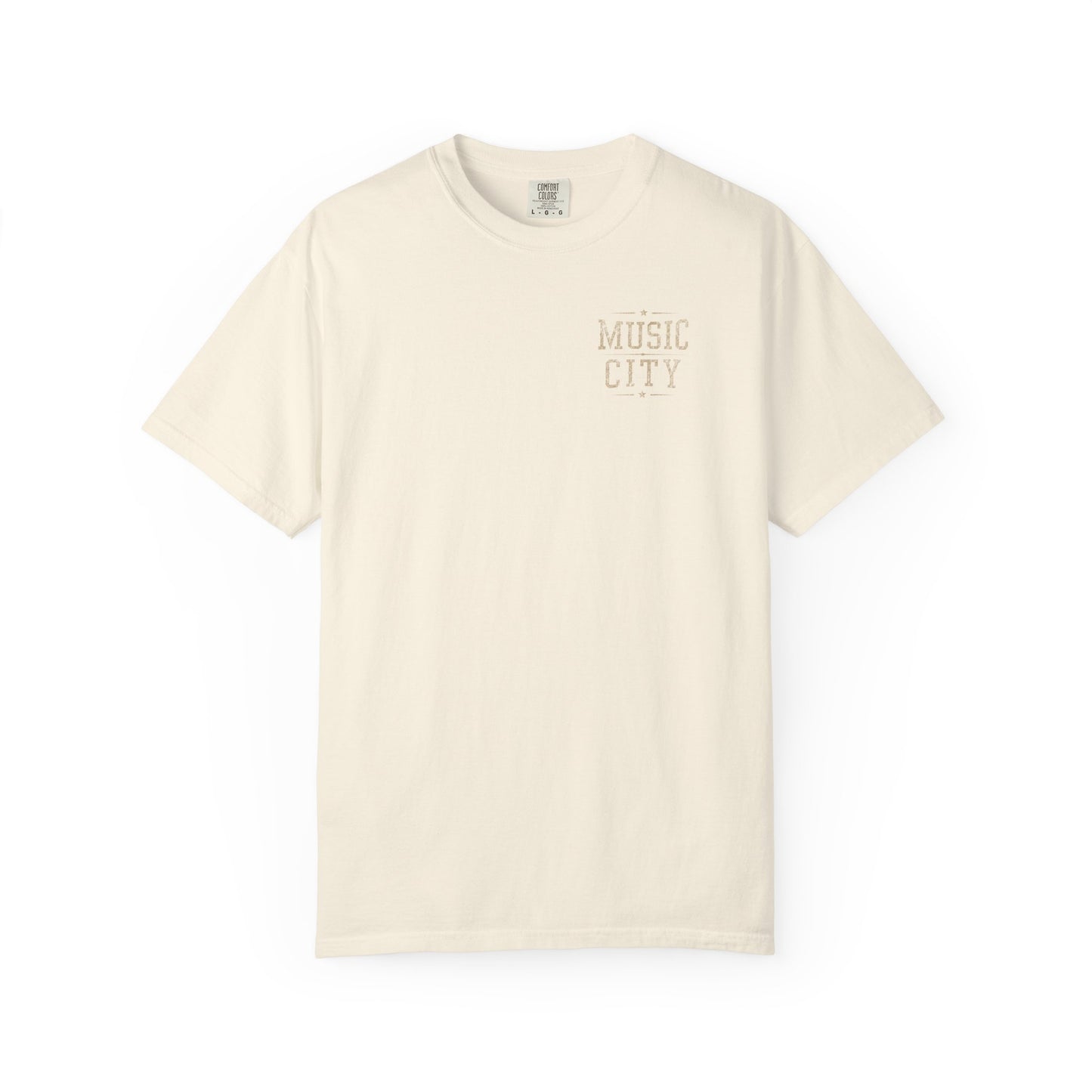 Nashville Guitar Graphic Tee | Vintage Country Music Shirt