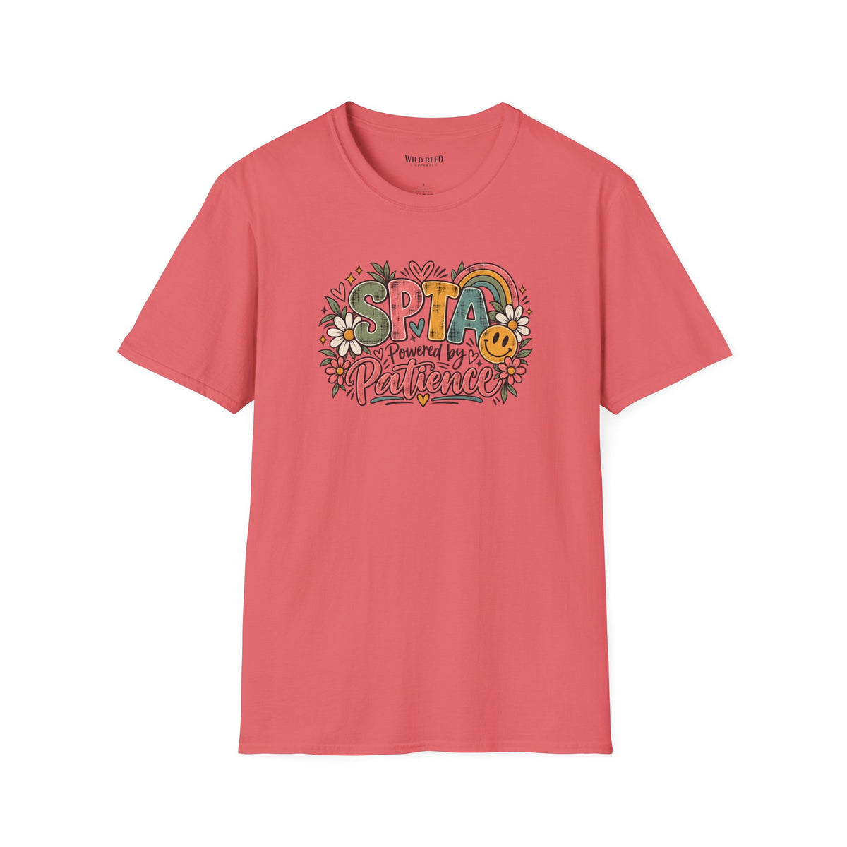 SPTA Powered by Patience Graphic Tee | School Support Staff Shirt