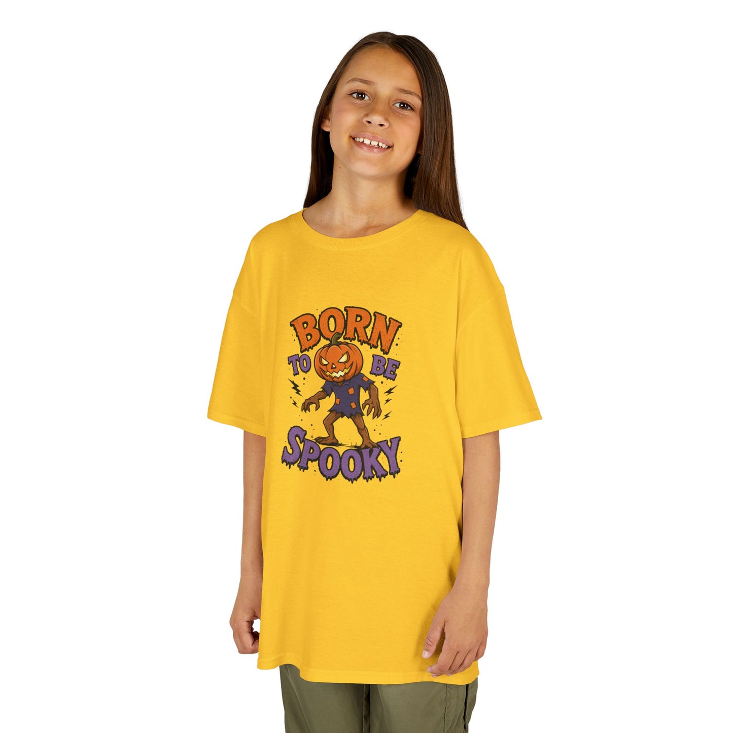 Born to Be Spooky Kids Halloween T-Shirt
