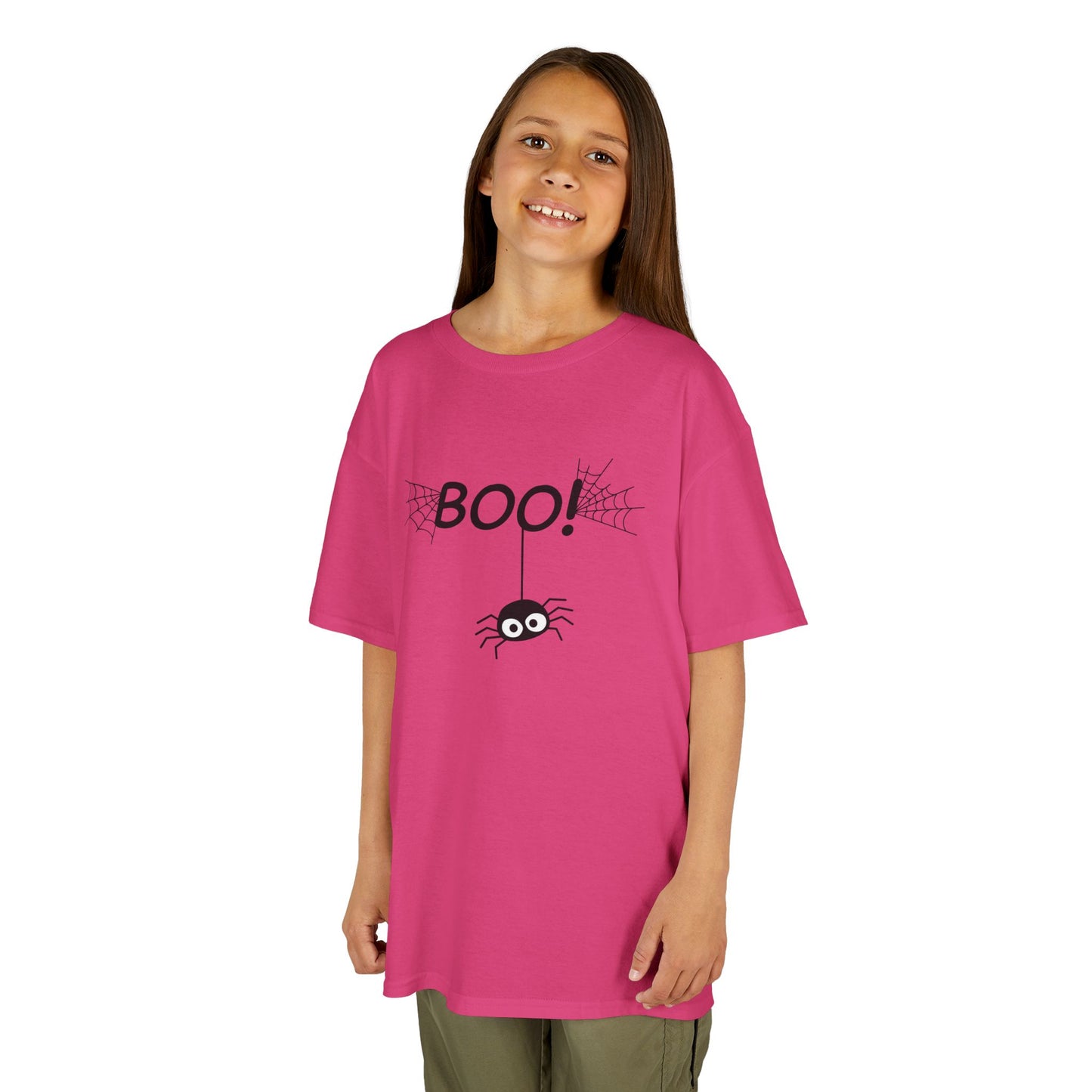 BOO Spider Kids Halloween T-Shirt