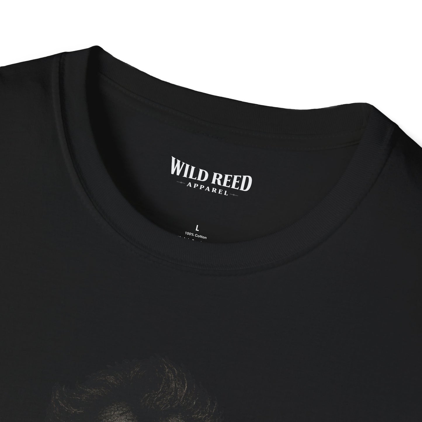 Sinister Clown Heart Hands Stealth Black-on-Black Graphic Tee
