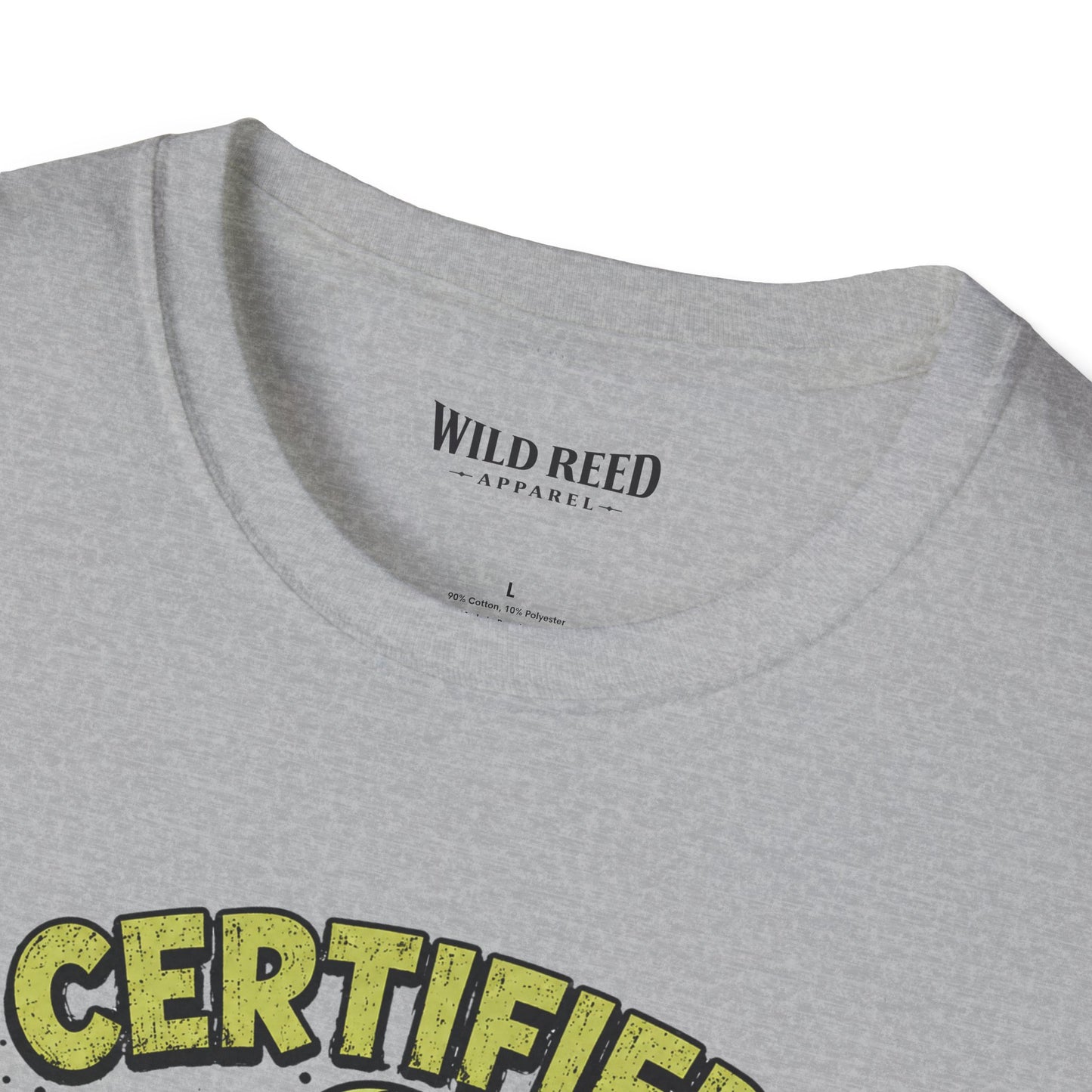 Certified Foodie Funny Zombie Graphic Tee