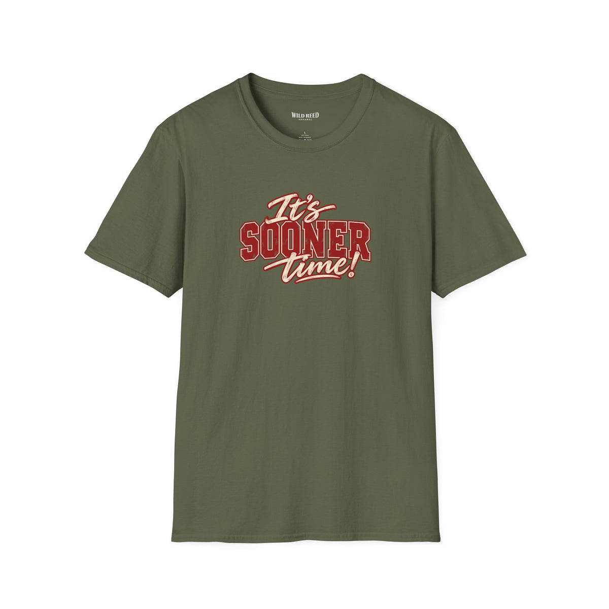 It's Sooner Time Vintage Oklahoma Football Graphic Tee