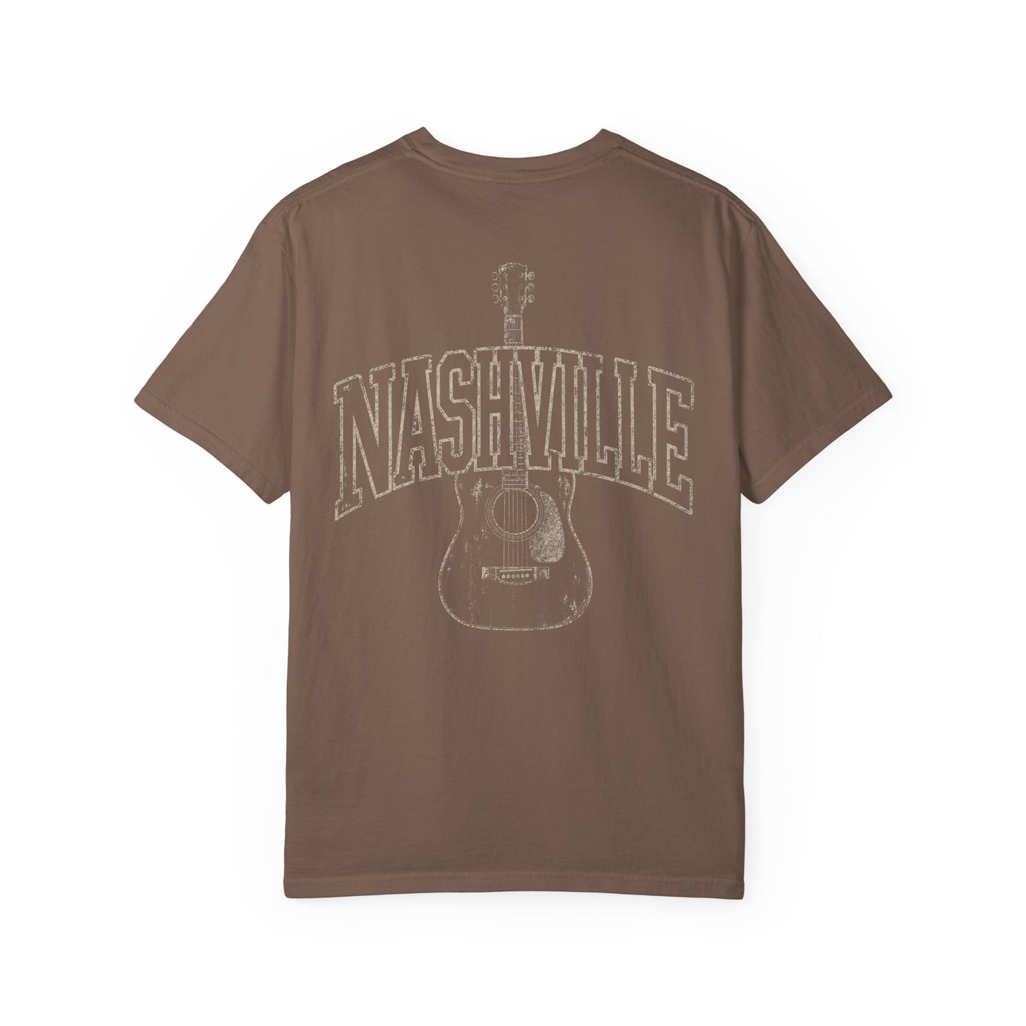 Nashville Guitar Graphic Tee | Vintage Country Music Shirt