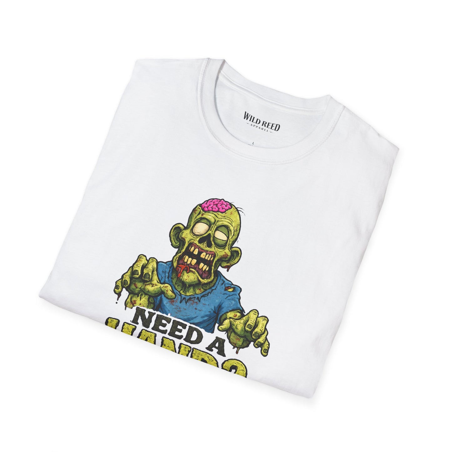 Need a Hand? Funny Zombie Graphic Tee