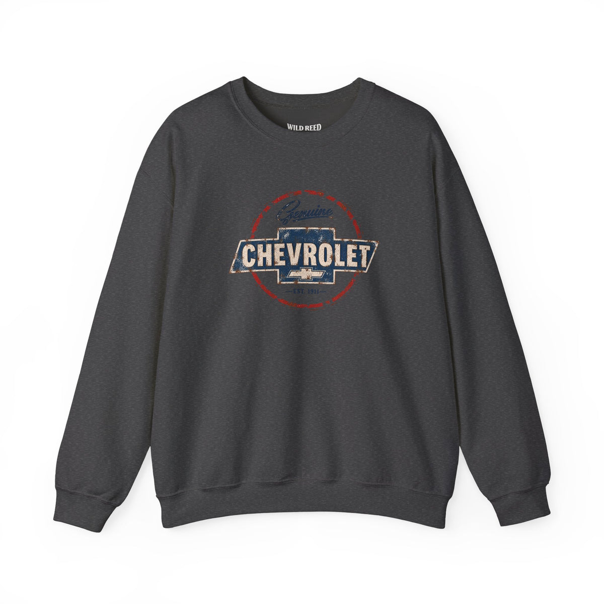 Vintage Genuine Chevrolet Crewneck Sweatshirt | Retro Classic Car Pullover