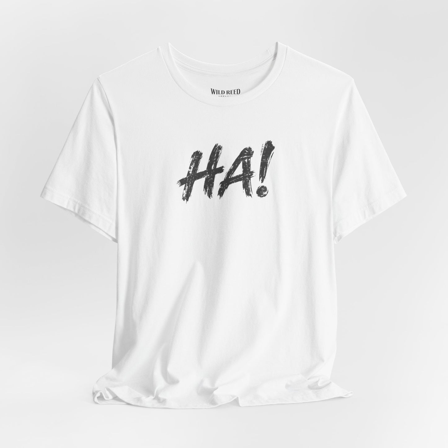 HA! Minimalist Statement Tee