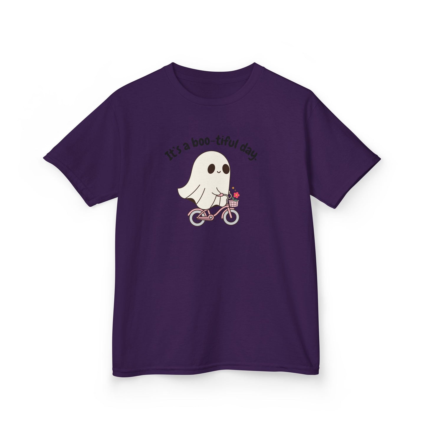 It’s a Boo-tiful Day Ghost Kids Halloween T-Shirt