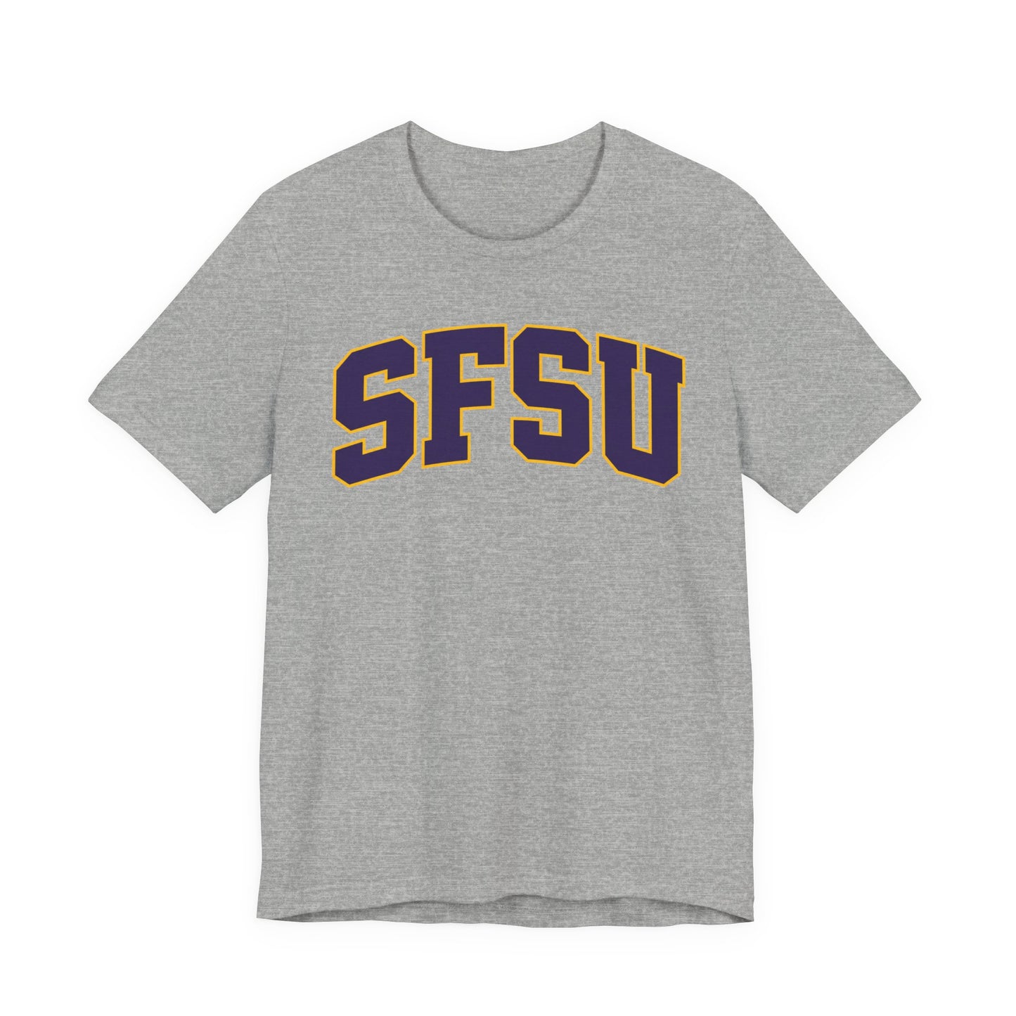SFSU Collegiate Tee — Vintage Varsity Lettering Shirt
