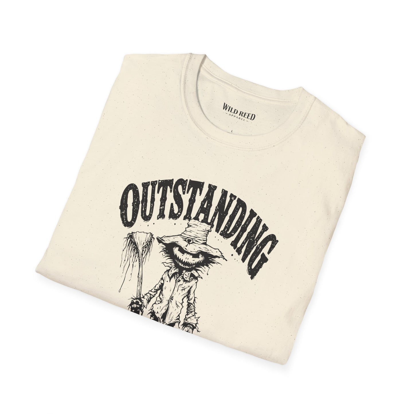 Outstanding in My Field Scarecrow Halloween T-Shirt