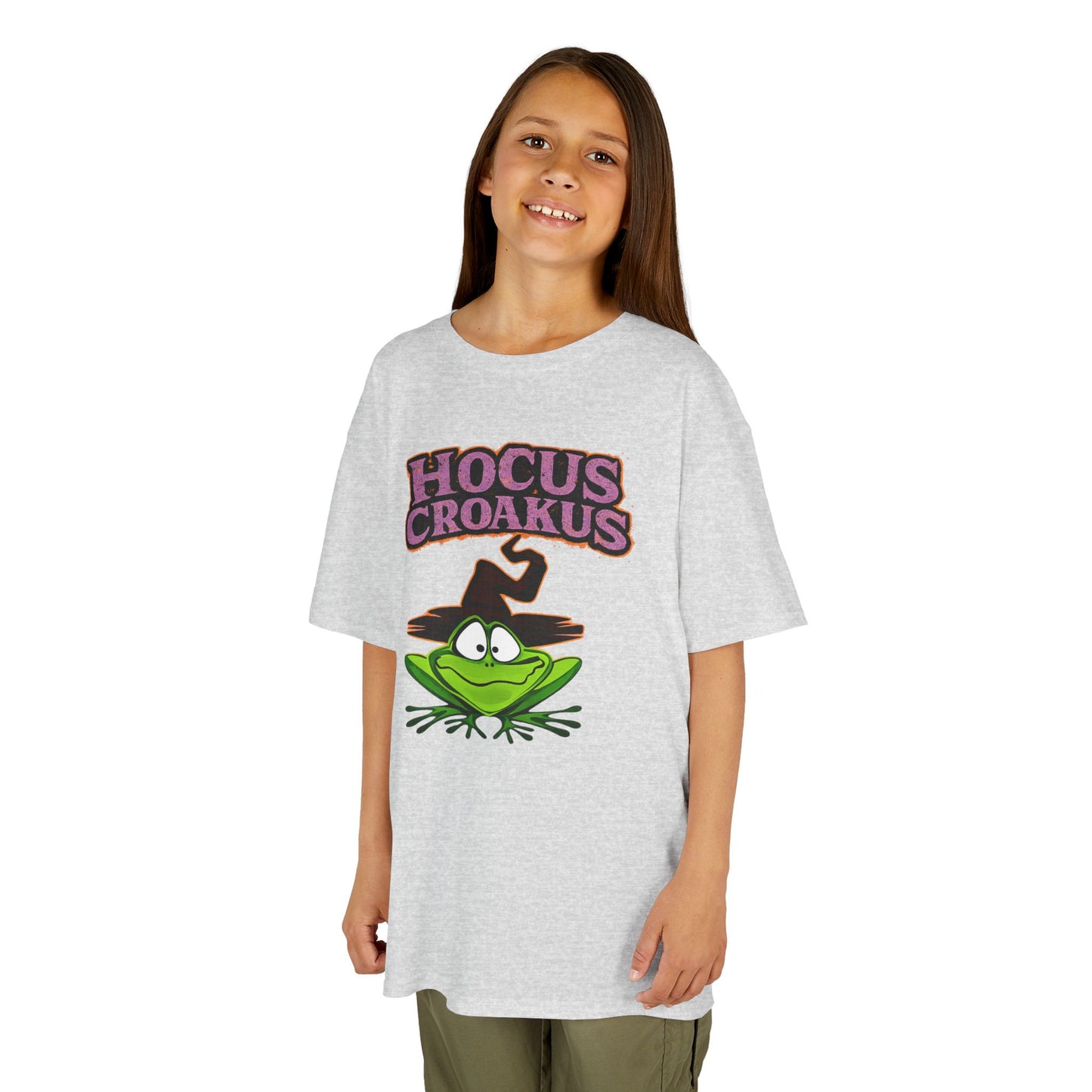 Hocus Croakus Frog Kids Halloween T-Shirt