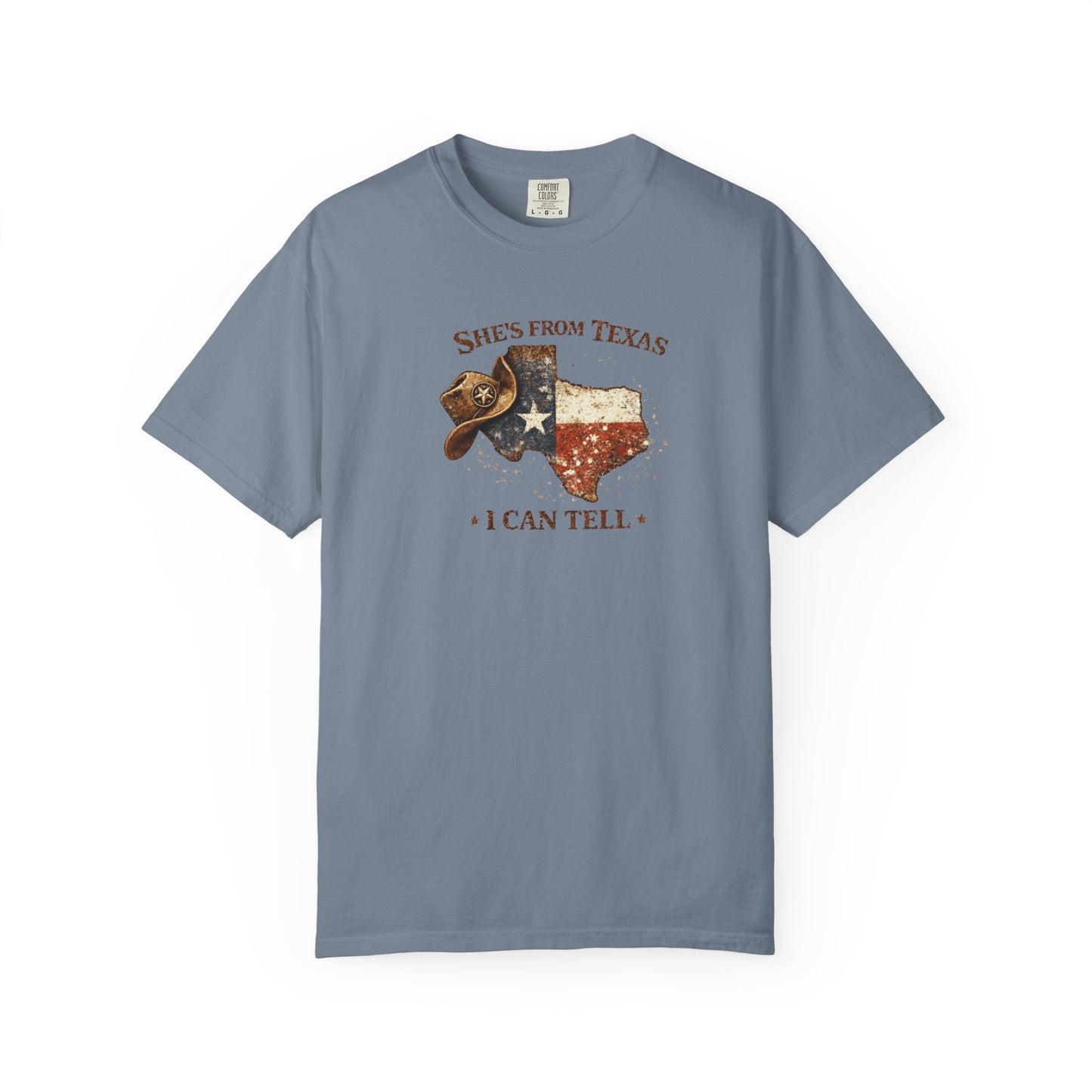 She’s From Texas I Can Tell Shirt | Vintage Texas Graphic Tee